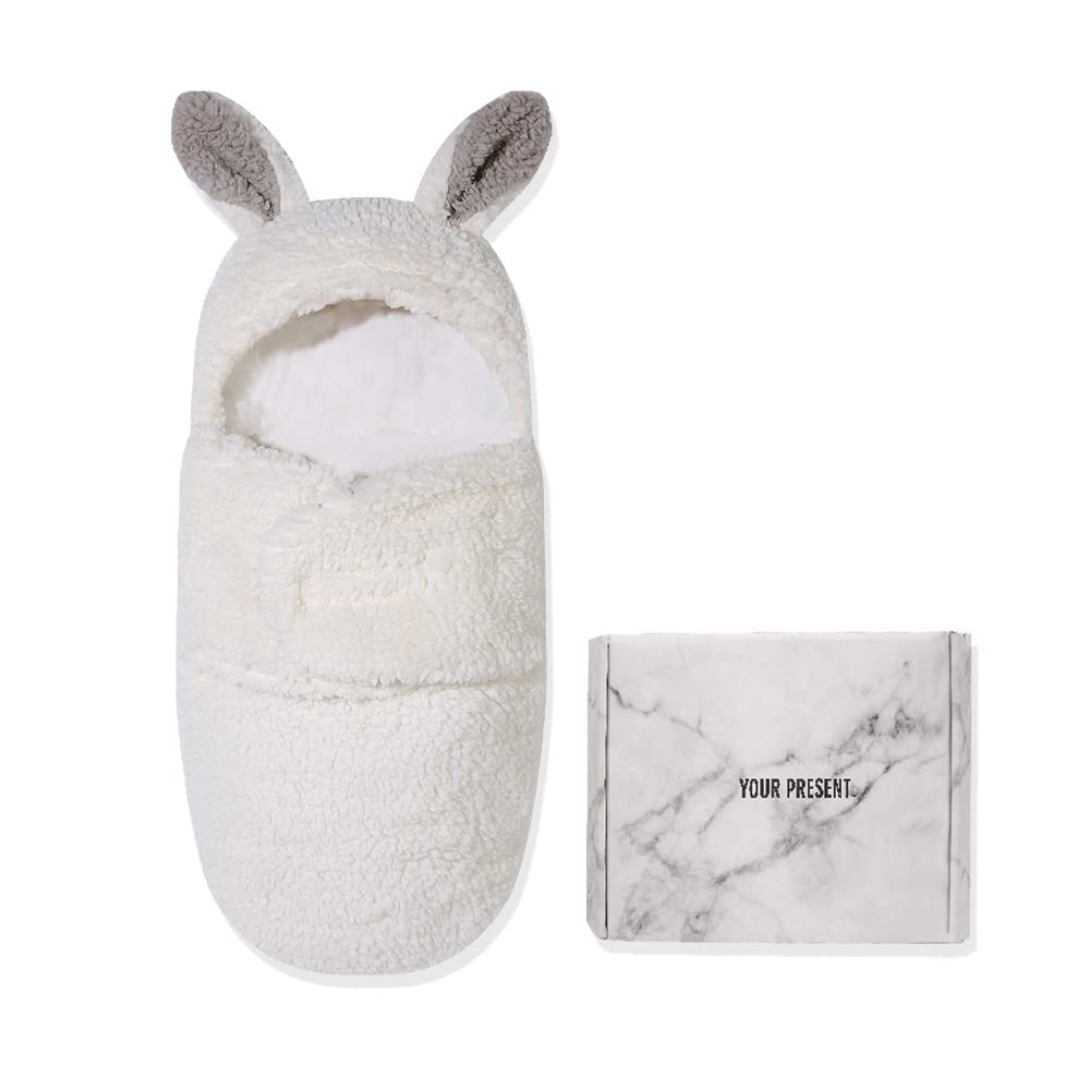 Ultra-Soft Newborn Plush Swaddle Blankets for Baby Boys & Girls 0-6 Months - Fleece Receiving Blanket, Swaddling Wrap & Sleeping Bag - Perfect Baby Shower Gift for Cozy Nursery Naps & Newborn Photo Shoots