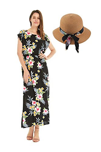 Hibiscus Black + Hat