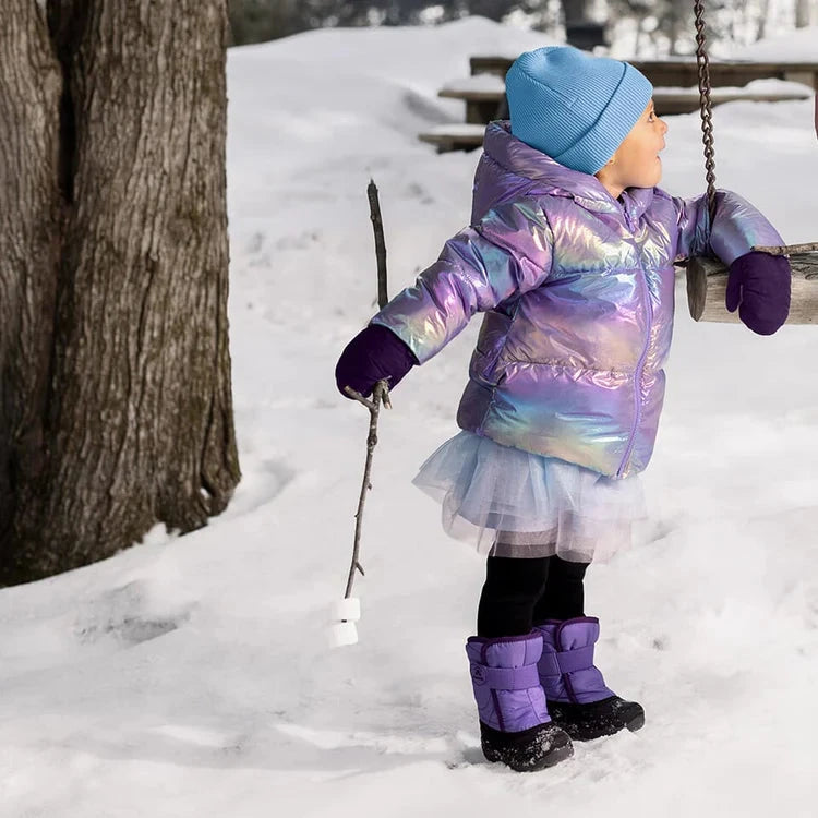 KAMIK SNOWBUG 5 Kids' Winter Snow Boots - Waterproof & Insulated for Cold Weather - Final Sale | Perfect for Snow Play, School & Outdoor Activities