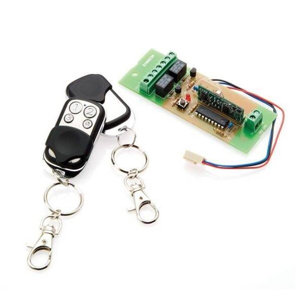 Bosch 880 Wireless Remote Control Kit - 2 Remotes & Receiver with 4 Buttons for Garage Doors, Gates & Home Automation Systems