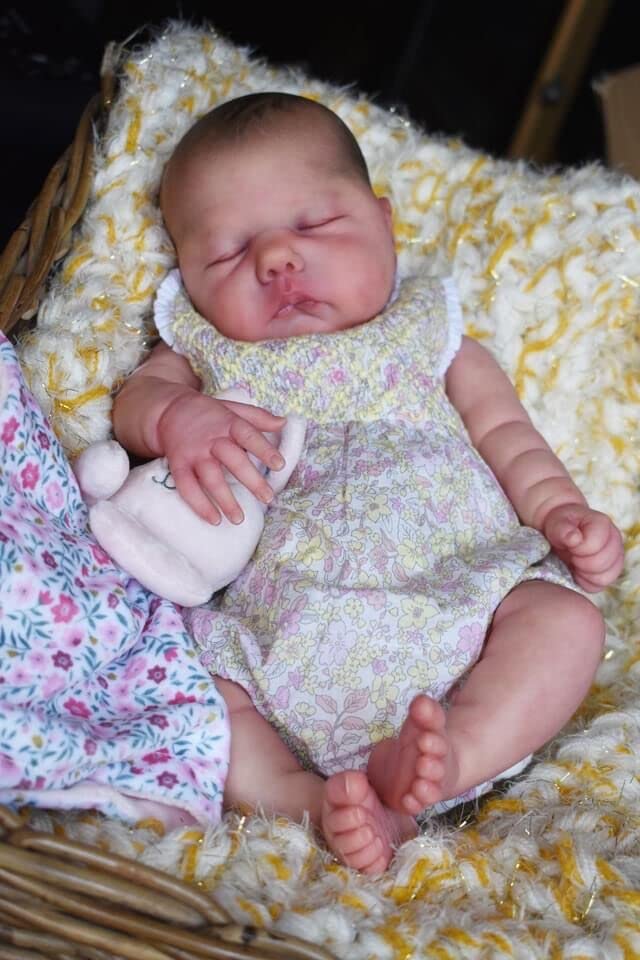 iCradle 19 Inch Realistic Reborn Baby Doll - Lifelike Newborn Baby Doll Gift for Kids Age 3+ | Perfect for Role Play, Collecting & Emotional Comfort