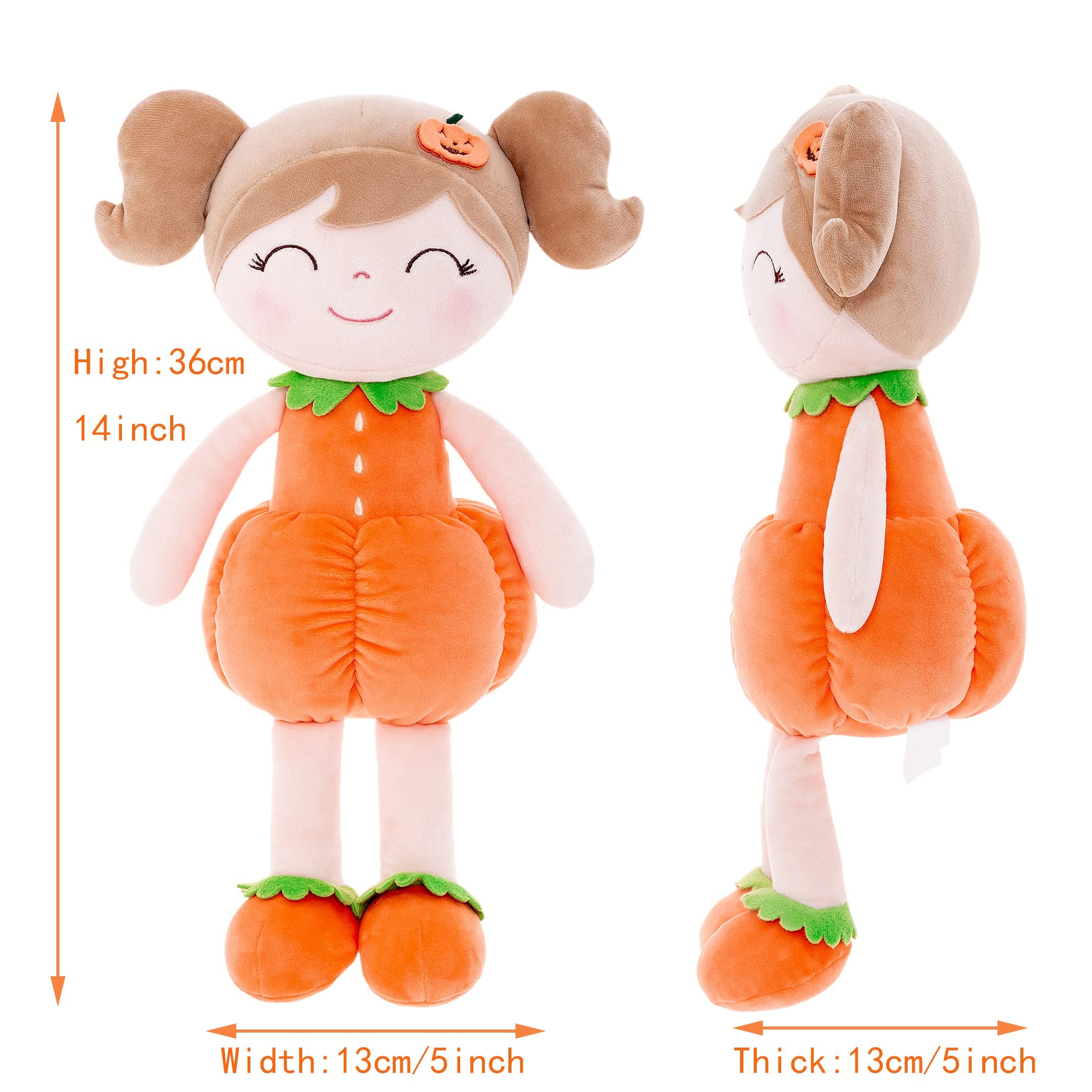 Gloveleya Plush Pumpkin Doll - 18