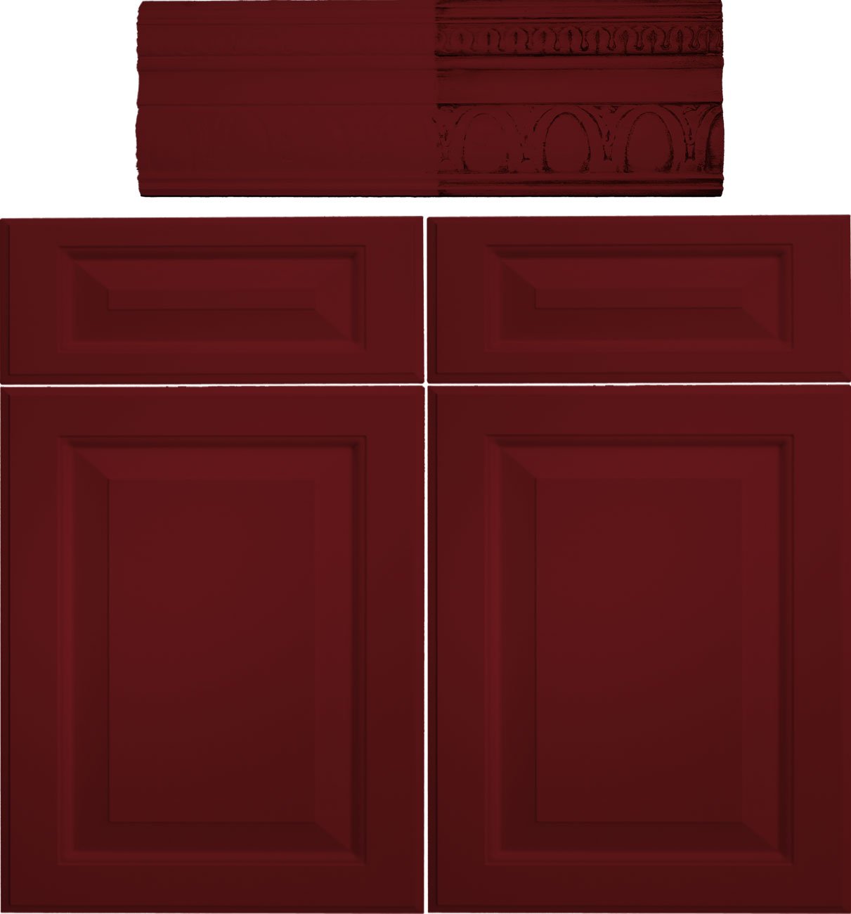 Retique It Chalk Furniture Paint by Renaissance DIY - 32oz Burgundy (59) for Wood, Cabinets & Home Decor - Easy DIY Chalk Finish Paint for Upcycling Projects