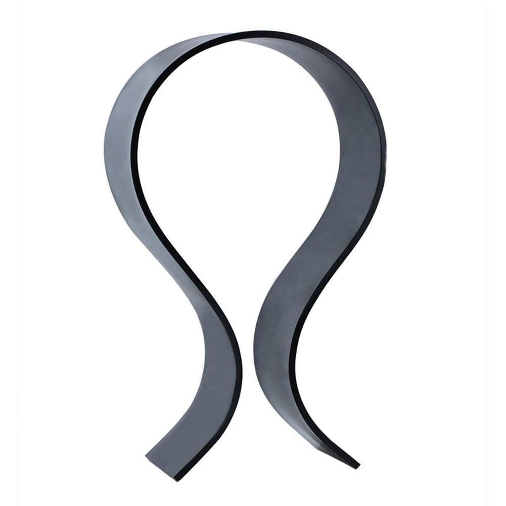 Universal Acrylic Headphone Stand - Curved Design Headset Holder for Desk Display & Organization | Perfect for Gaming, Office & Home Use