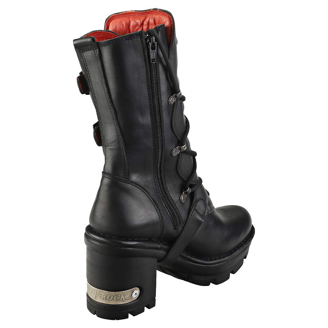Unisex Platform Boots in Black - Size 8.5 US Men / 10 US Women - Trendy Chunky Sole Shoes for Streetwear & Winter Fashion