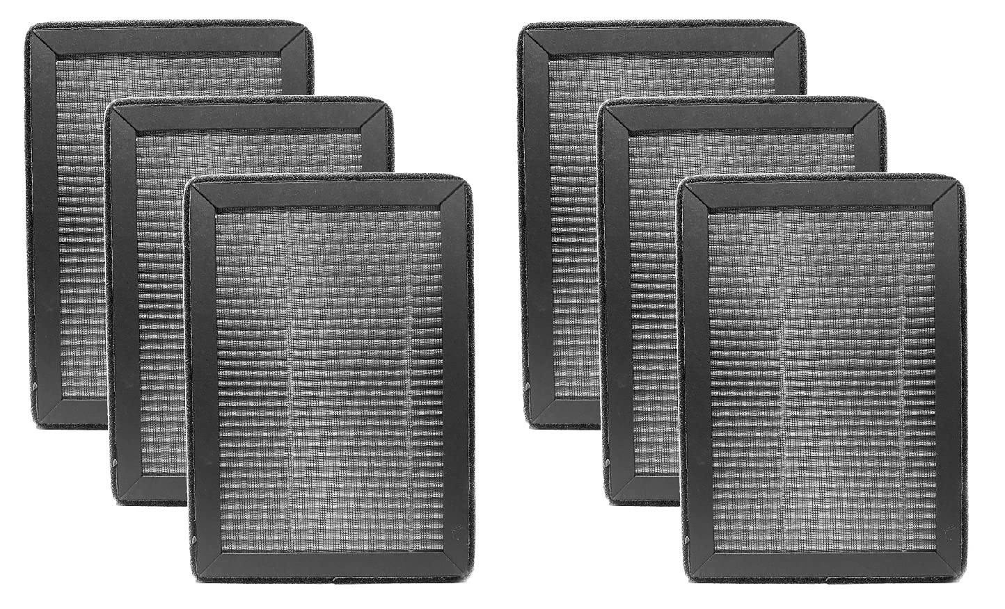 Nispira True HEPA Replacement Filter 6-Pack - Compatible with Levoit LV-H128 Air Purifier (LV-H128-RF) | Improves Air Quality for Allergies, Pets & Dust | Perfect for Bedrooms, Offices & Living Spaces