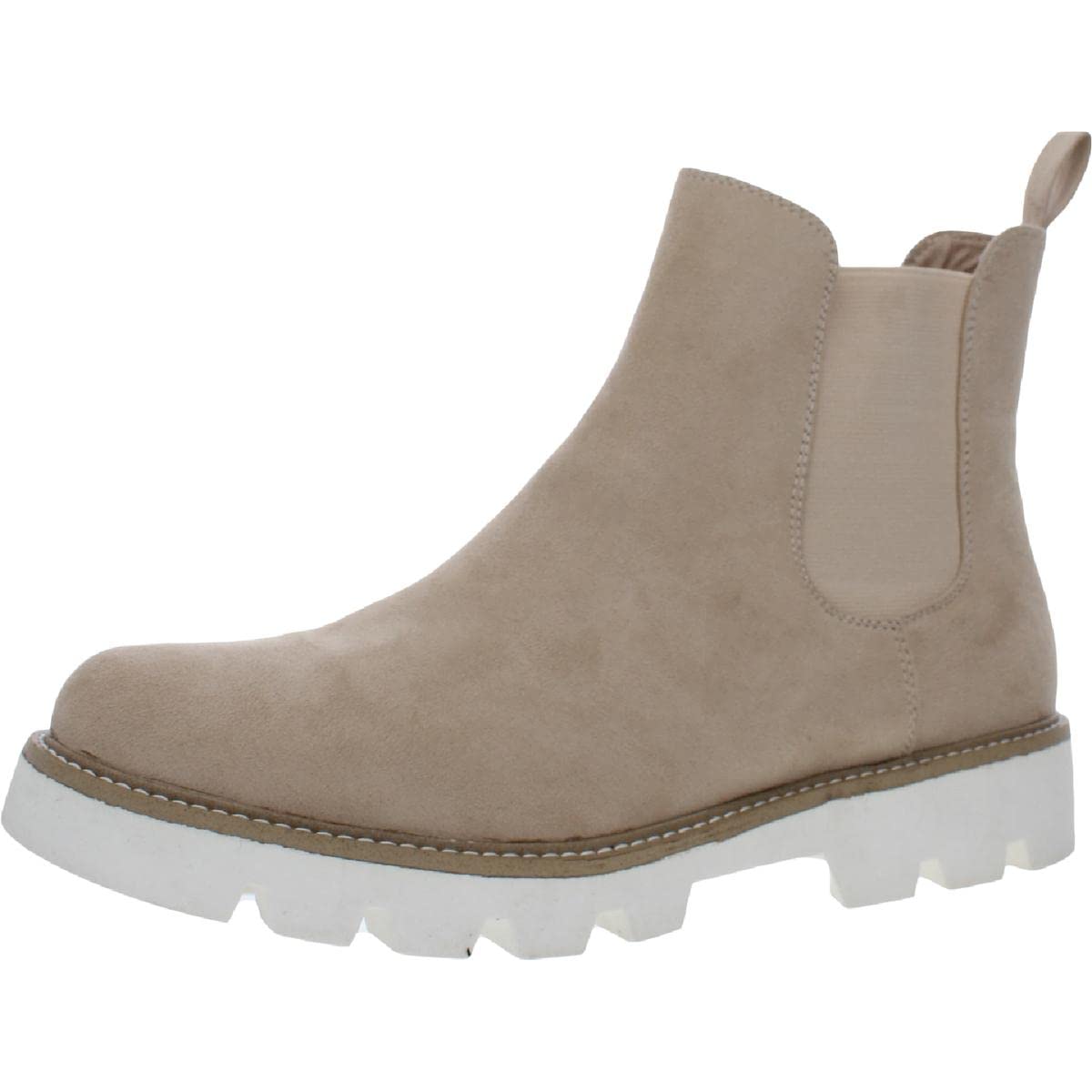 Women's Faux Suede Chelsea Ankle Boots - Chinese Laundry Comfortable Slip-On Booties for Fall & Winter | Perfect for Office, Casual Outfits and Date Nights