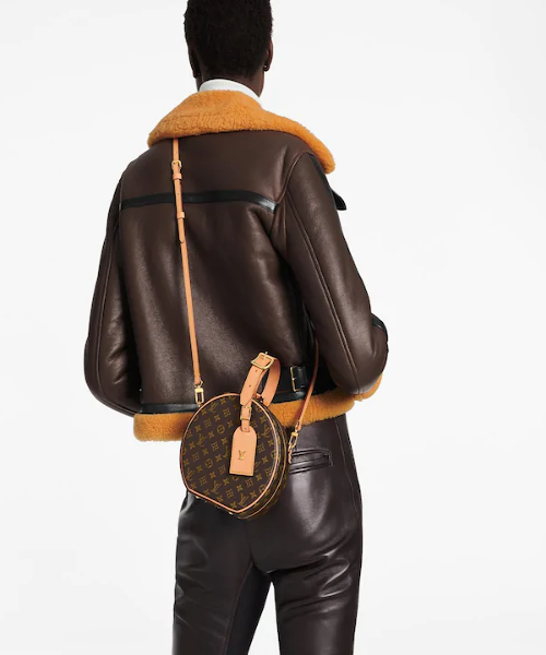 Louis Vuitton Petite Boite Chapeau Monogram Handbag - Luxury Crossbody Bag for Women - Perfect for Date Night, Parties & Travel Accessories