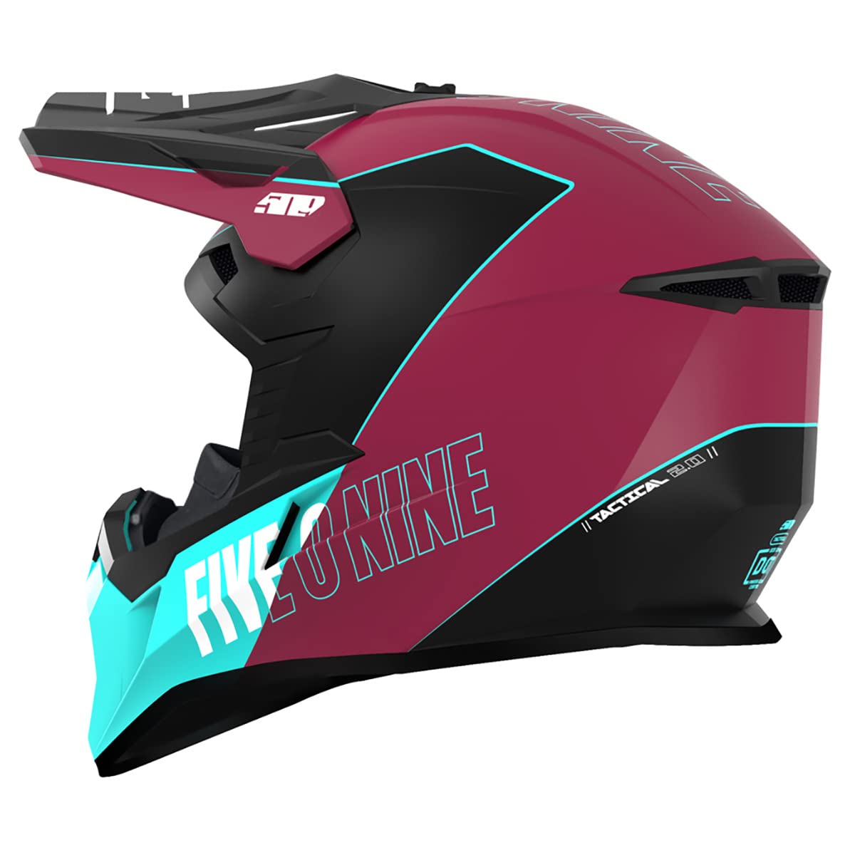 509 Tactical 2.0 Snowmobile Helmet - DOT Certified for Winter Sports, ATV & Motorcycle Riding - Lightweight & Durable for Extreme Cold Weather Protection