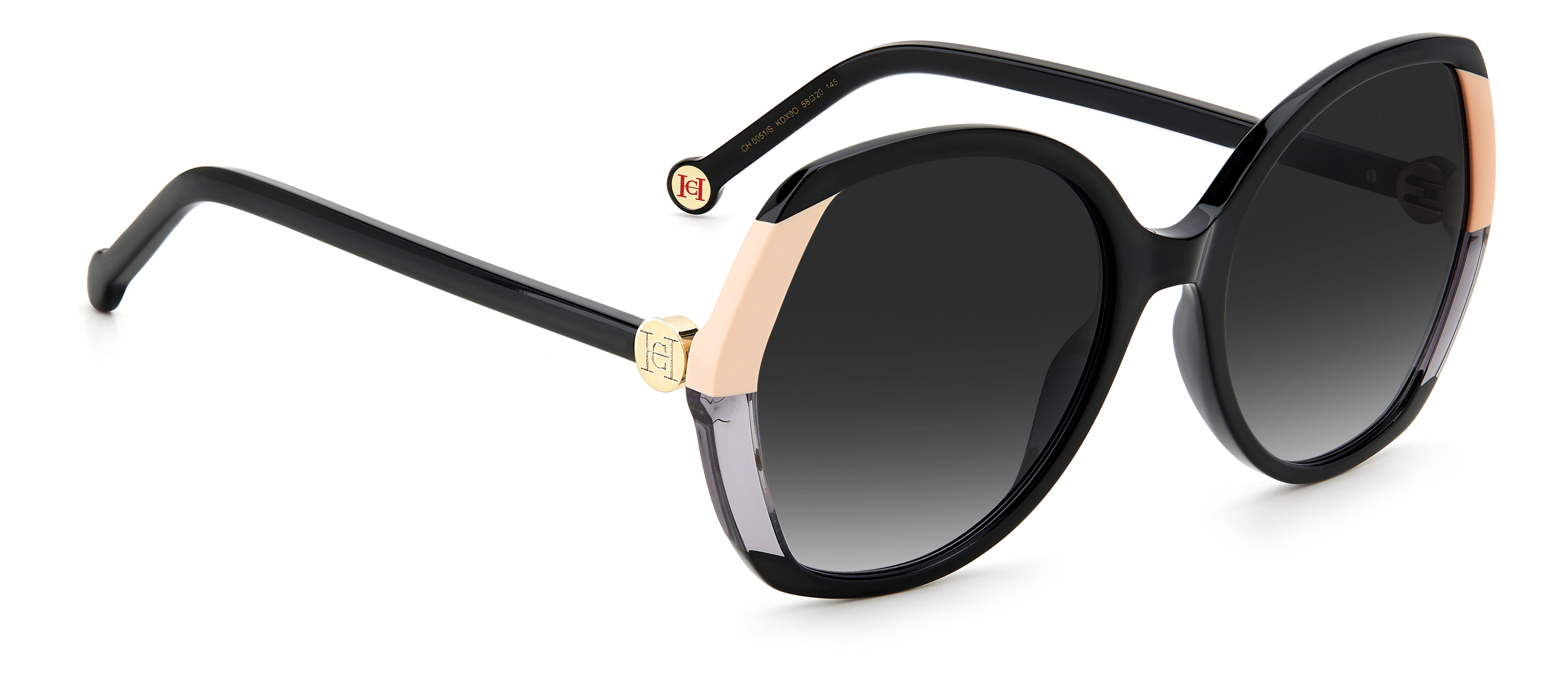 Carolina Herrera CH 0051/S Sunglasses - Luxury Designer Shades for Women | Perfect for Summer, Beach, and Fashion Outfits