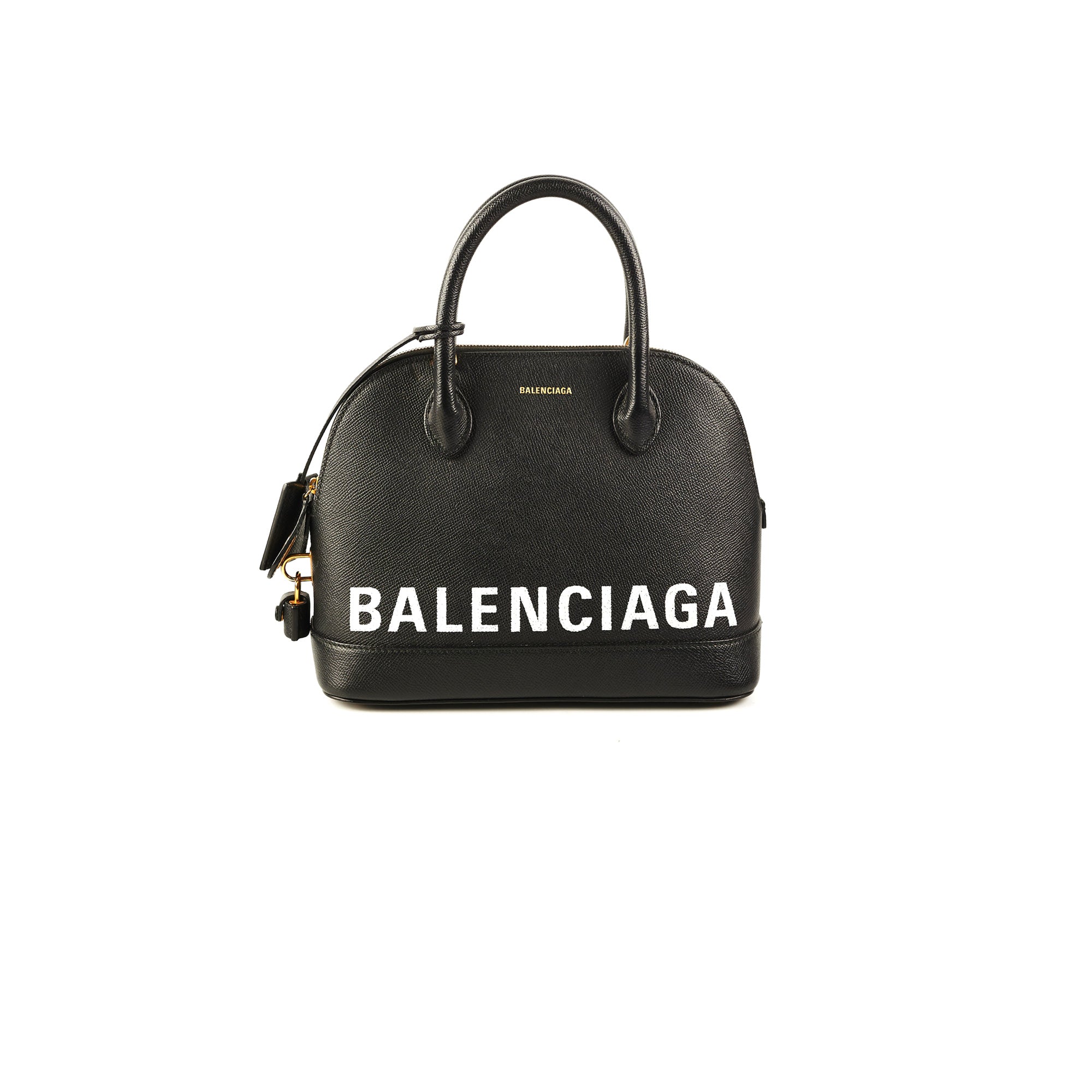 Balenciaga Small Ville Top Handle Bag Black - Luxury Crossbody Purse for Women, Perfect for Work, Travel & Evening Out