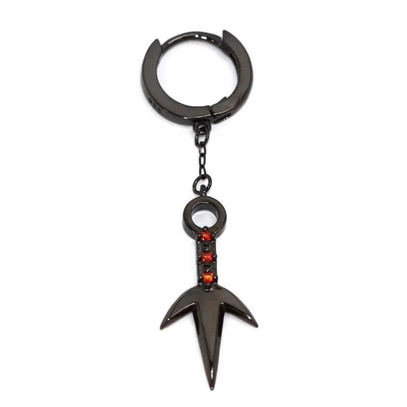 Kunai Earrings - Japanese Ninja Style Dangle Earrings for Women | Perfect for Cosplay, Anime Conventions & Unique Fashion Accessories