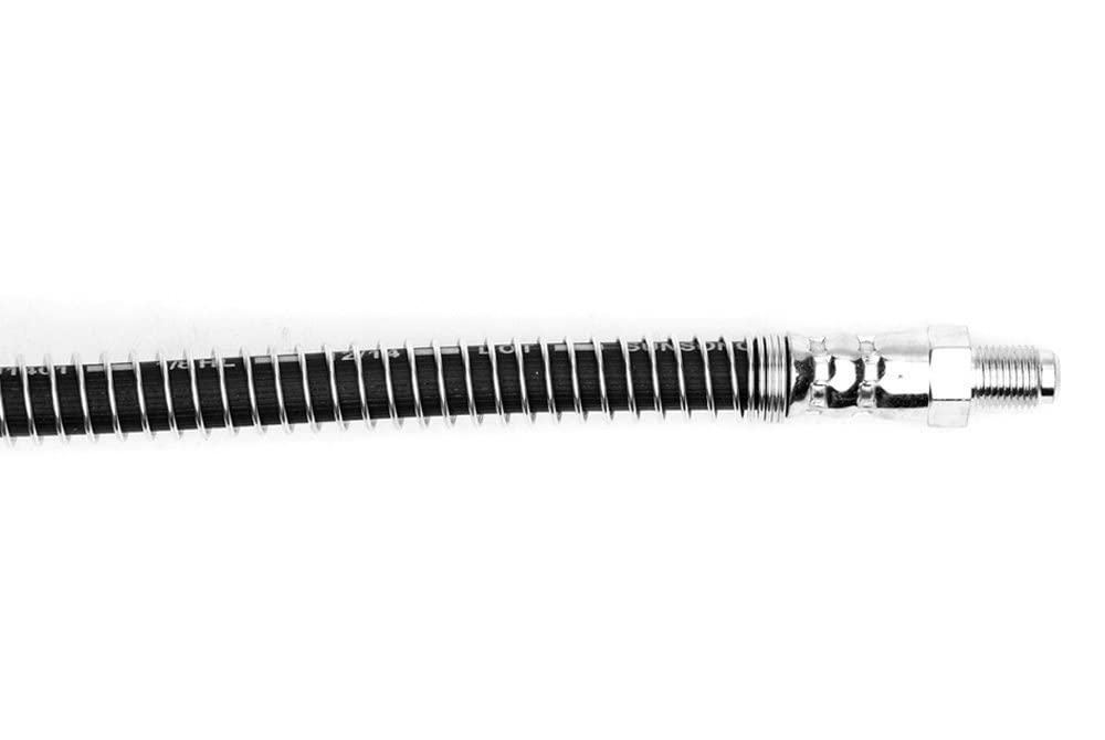 Dynamic Friction Company Rear Brake Line Hose 350-63063 - High Performance Replacement Brake Hose for Smooth Stopping Power | Perfect for Trucks, SUVs, and Off-Road Vehicles