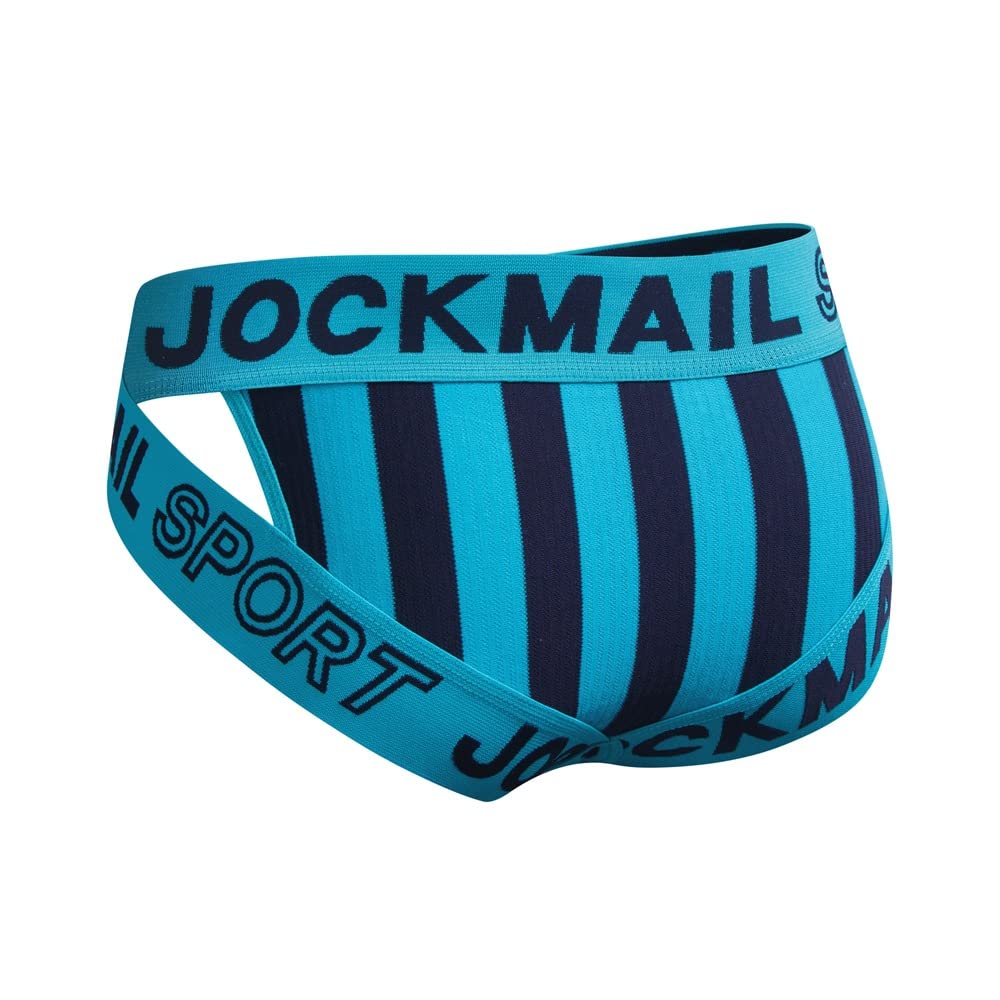 JOCKMAIL 4-Pack Men's Cotton Low Rise Briefs Underwear - Soft Breathable Comfort for Everyday Wear, Workout & Travel