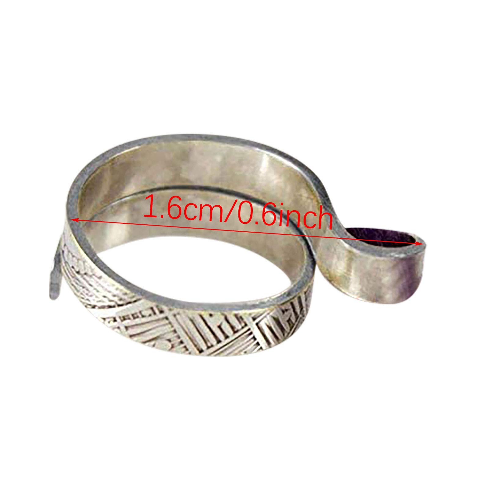 Wugonta Adjustable Knitting Loop Crochet Ring - Premium Yarn Guide Finger Holder & Knitting Thimble for Crocheting - Perfect for DIY Crafts, Knitting Projects, and Handmade Gift Making