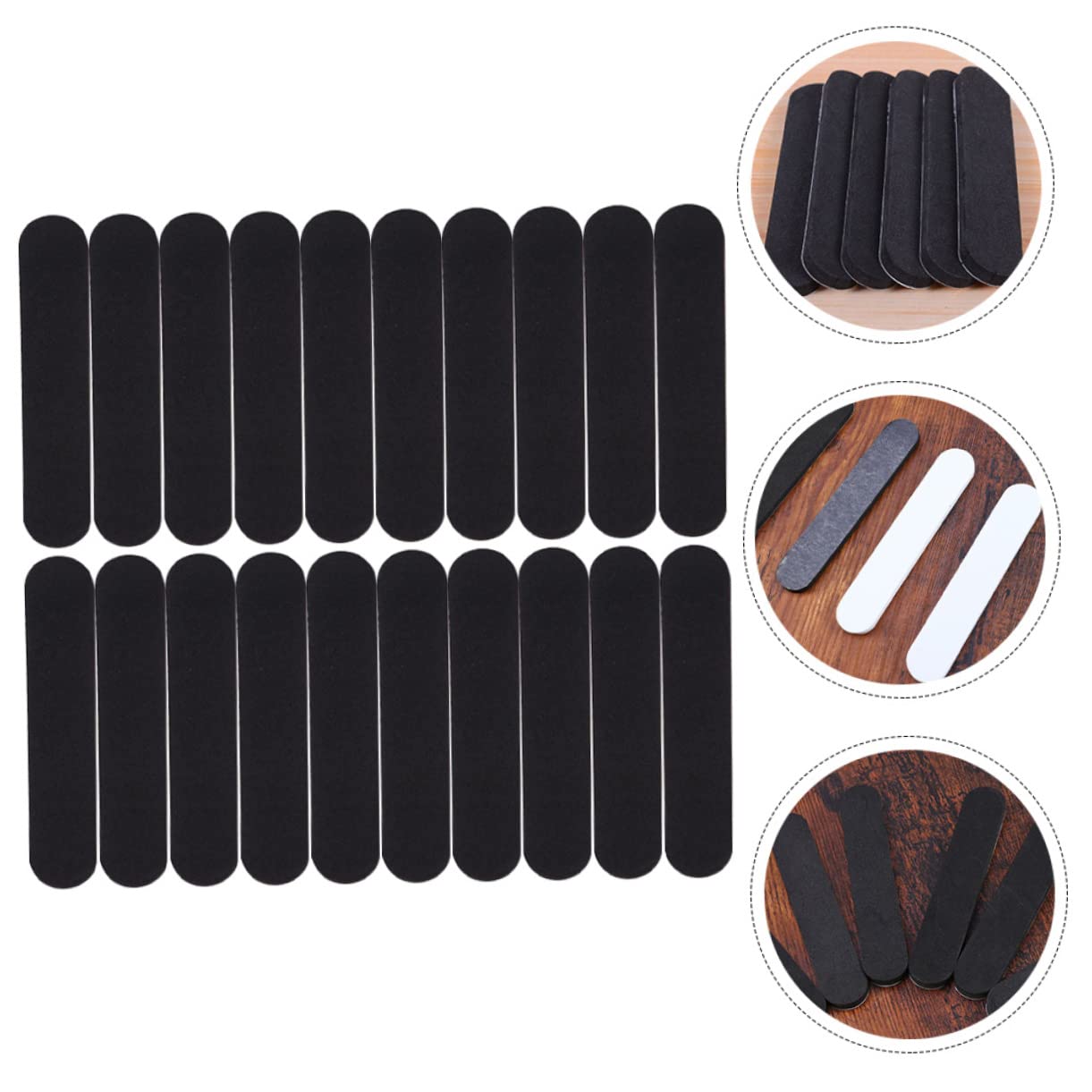 50Pcs Self-Adhesive Sweat Absorption Pads for Hats | Comfortable Sweat Liners for Golf Caps & Fitted Hats | Moisture-Wicking Sticky Sweat Protectors | Perfect for Sports, Outdoor Activities & Daily Wear
