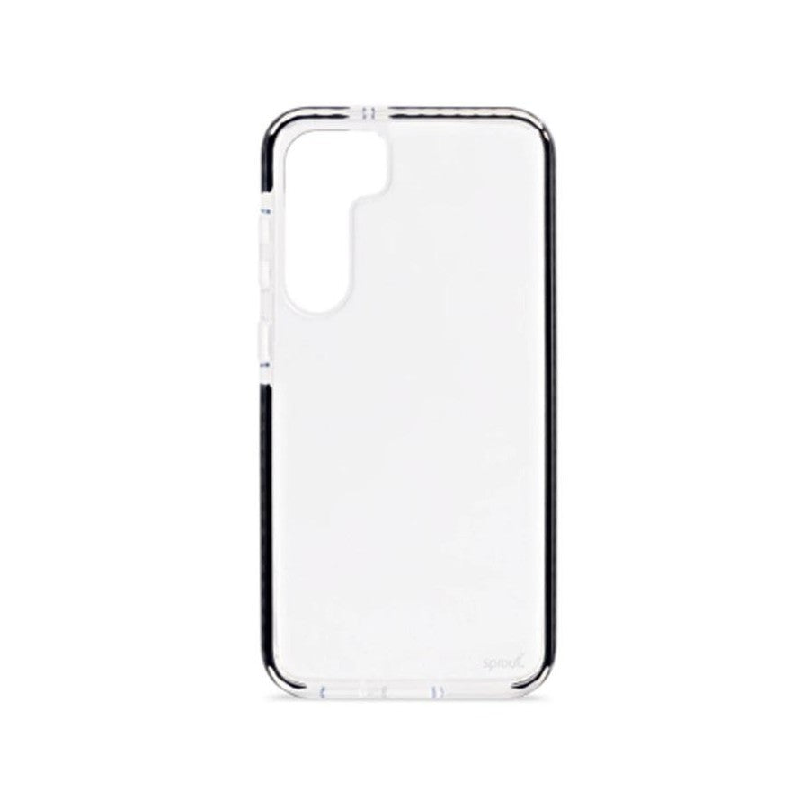 Durable Samsung Galaxy S23 Case - Black/Clear Hybrid Protective Cover | Slim Fit, Shockproof & Scratch-Resistant | Perfect for Everyday Use, Work & Outdoor Activities