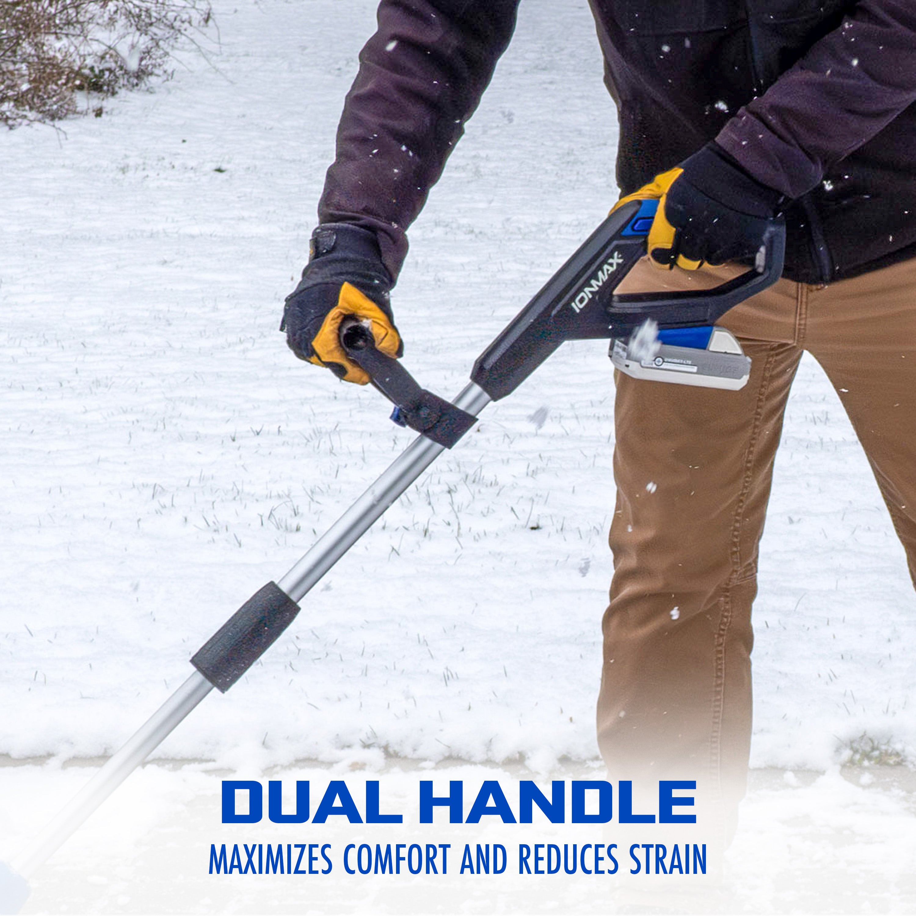Snow Joe 24V Cordless Snow Shovel Kit with 5.0Ah Battery & Charger | 13.5 Inch Lightweight Electric Snow Blower | Directional Control for Easy Snow Removal | Perfect for Driveways, Walkways & Small Areas
