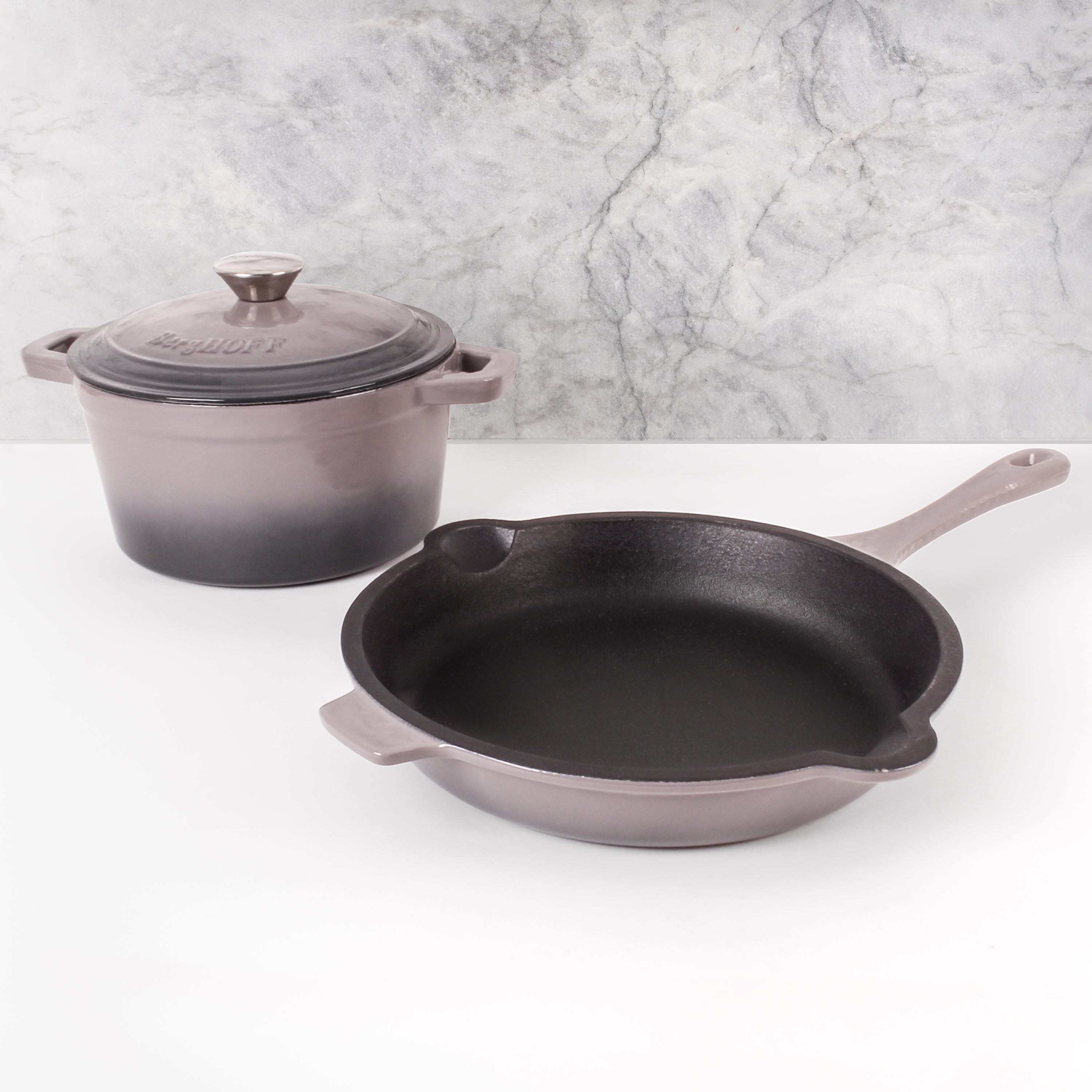 BergHOFF Neo 3-Piece Cast Iron Cookware Set - 10.5