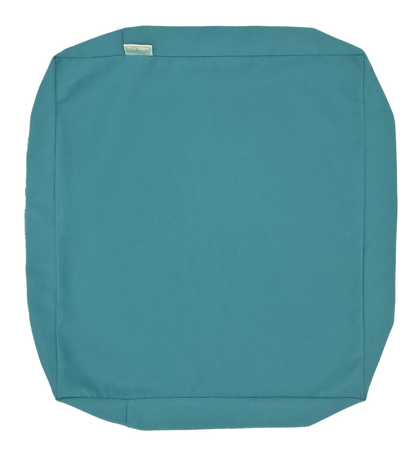 Waterproof UV-Resistant Patio Chair Cushion Cover - Indoor/Outdoor Use - Serenity Teal 20x18x4 - Perfect for Poolside, Garden, Deck & Patio Furniture Protection