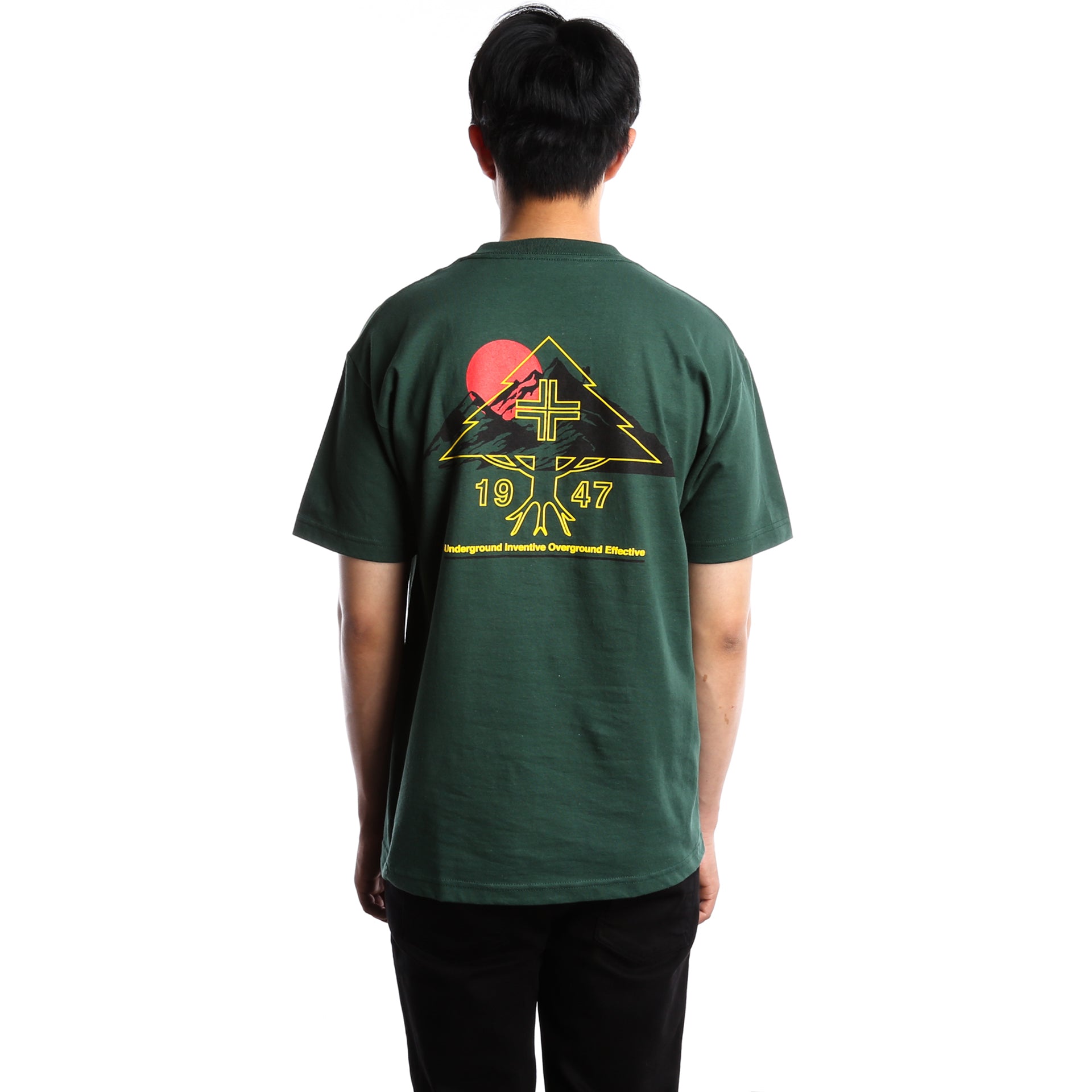 LRG Adventure Time T-Shirt - Forest Green | Cartoon Graphic Tee for Men & Women | Casual Wear, Cosplay & Fan Merch