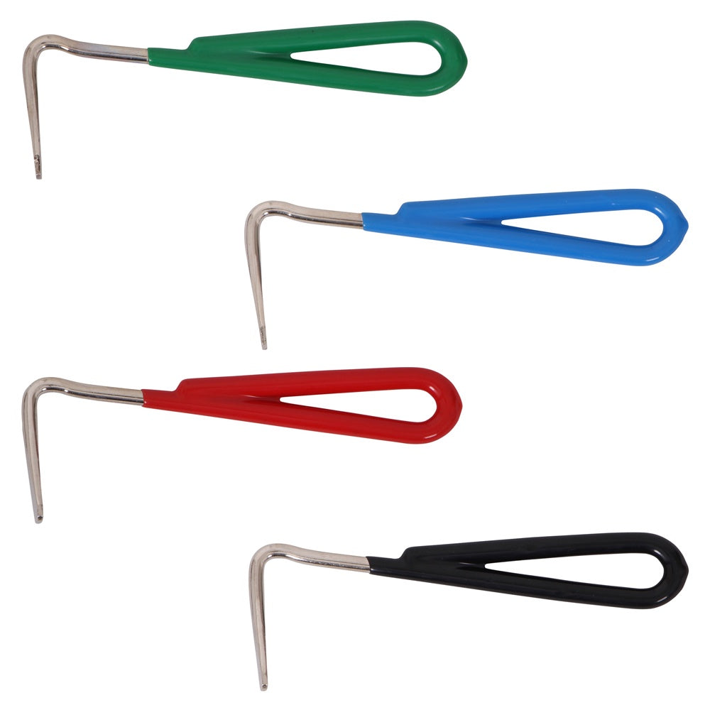 Blue Tag Straight Hoof Pick - Professional Horse Grooming Tool for Cleaning Hooves - Perfect for Equestrian Care, Stable Maintenance & Horse Health
