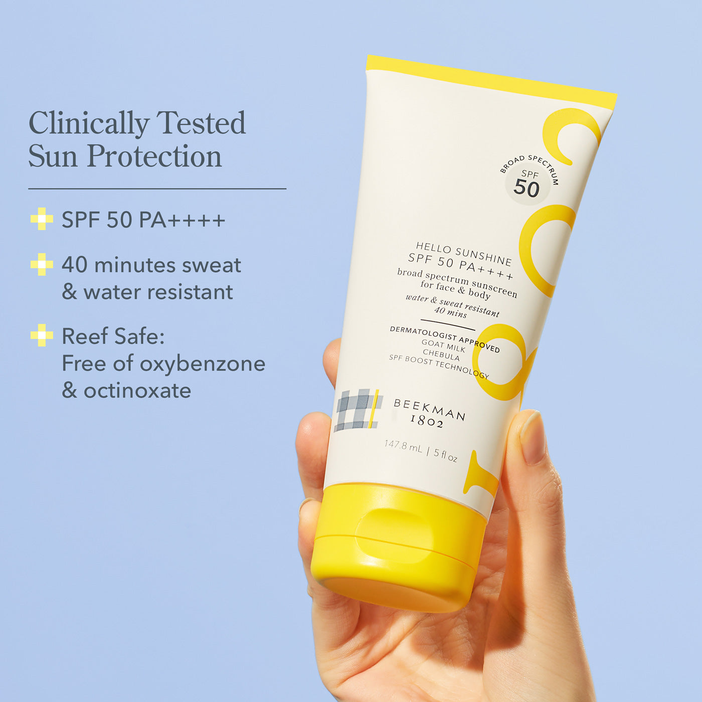 Hello, Summer! Glow & Go SPF Set - Sun Protection Skincare Kit for Face & Body | Perfect for Beach, Pool & Outdoor Activities