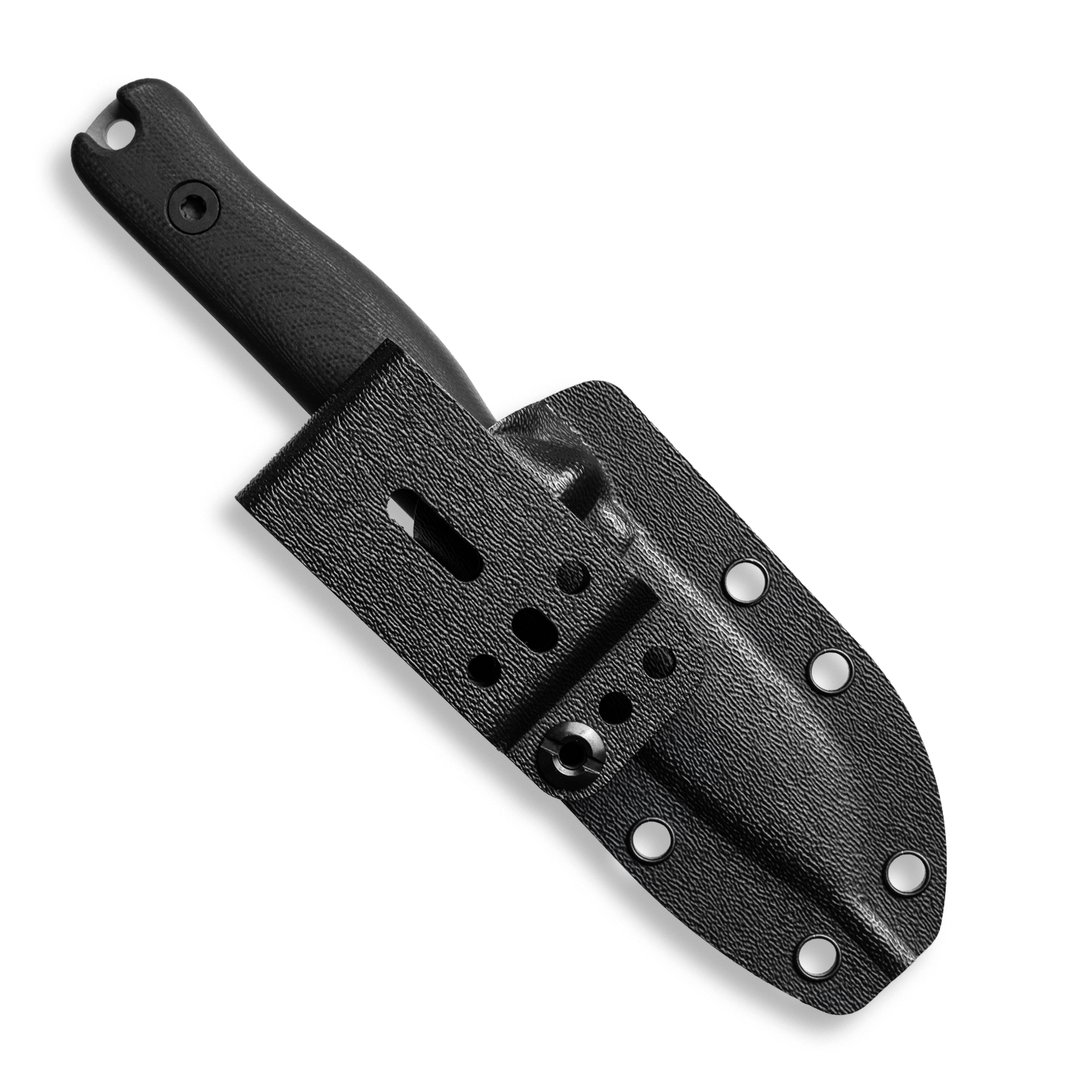 F3 EDC Fixed Blade Knife - CPM 3V Steel, Matte Stonewash Finish, Black G10 Handle - Perfect for Outdoor Camping, Hunting, Survival & Everyday Carry
