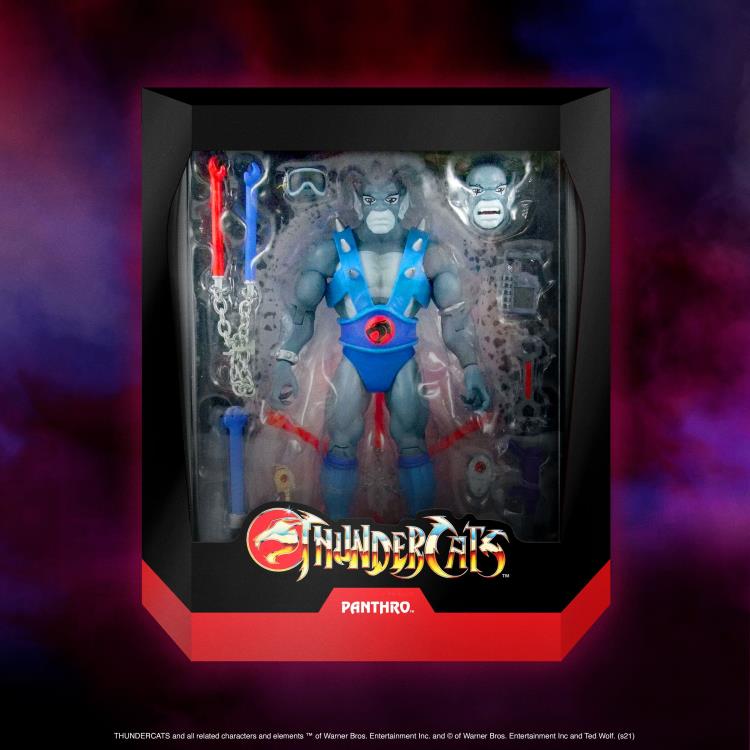 ThunderCats ULTIMATES! Panthro Action Figure (Version 2) - Collectible Toy for Fans, Display & Play - Perfect for Home Decor, Gift Giving & Comic Conventions