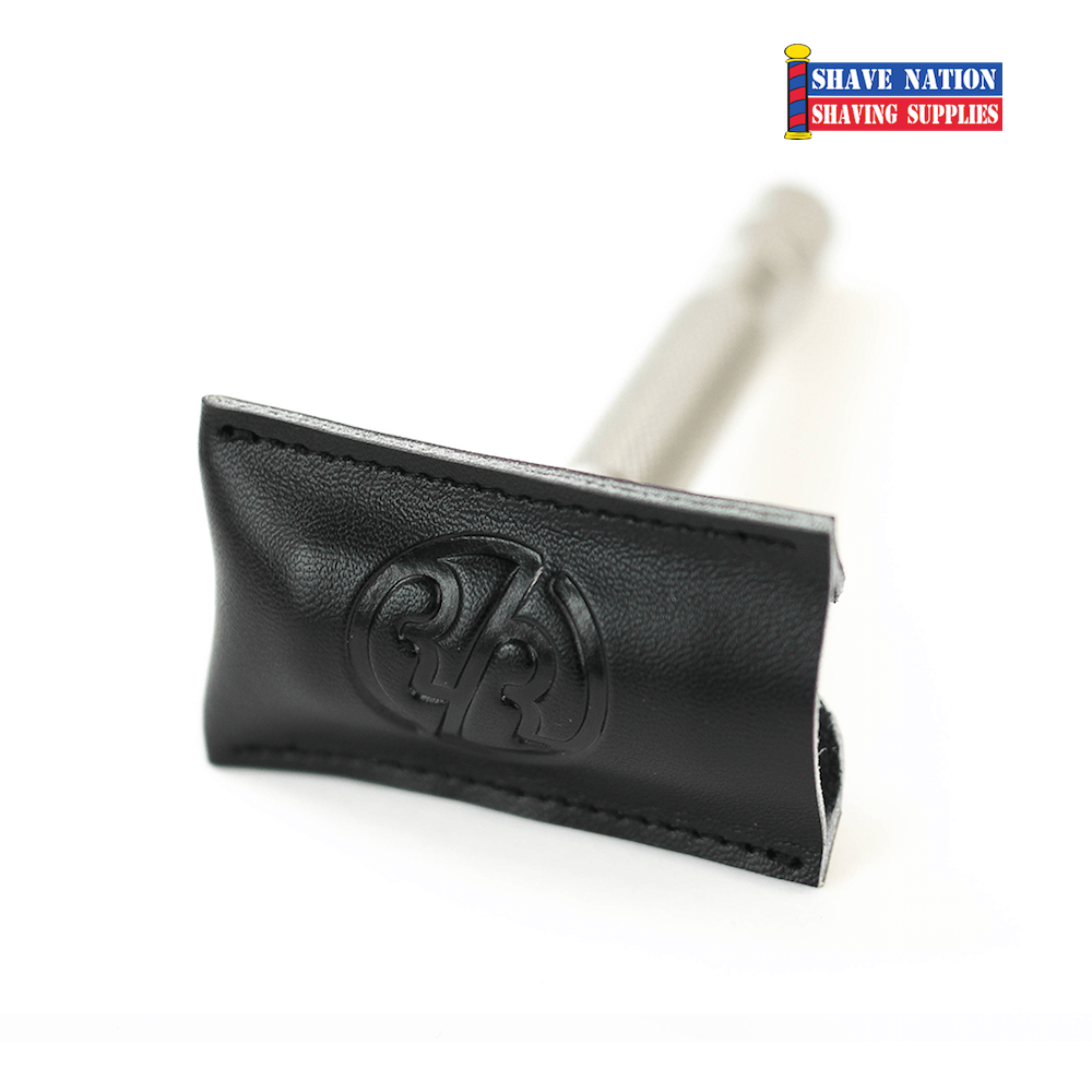 Rockwell Leather Razor Head Cover - Premium Protective Sheath for Safety Razors - Ideal for Travel, Storage & Grooming Kits