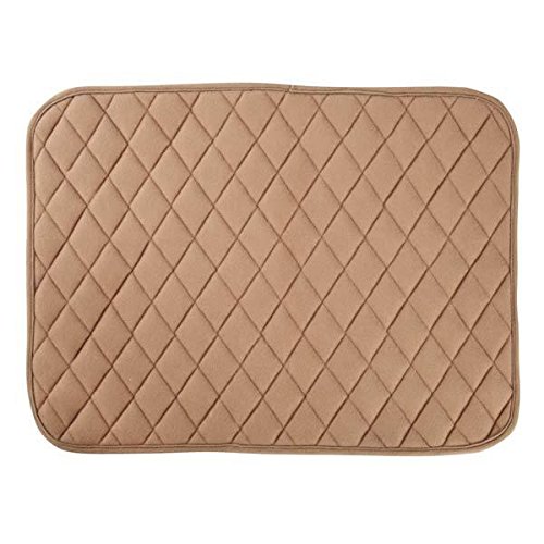 Non-Slip Quilted Dog Crate Mat - Soft Pet Bed Pad for Medium Crates (30