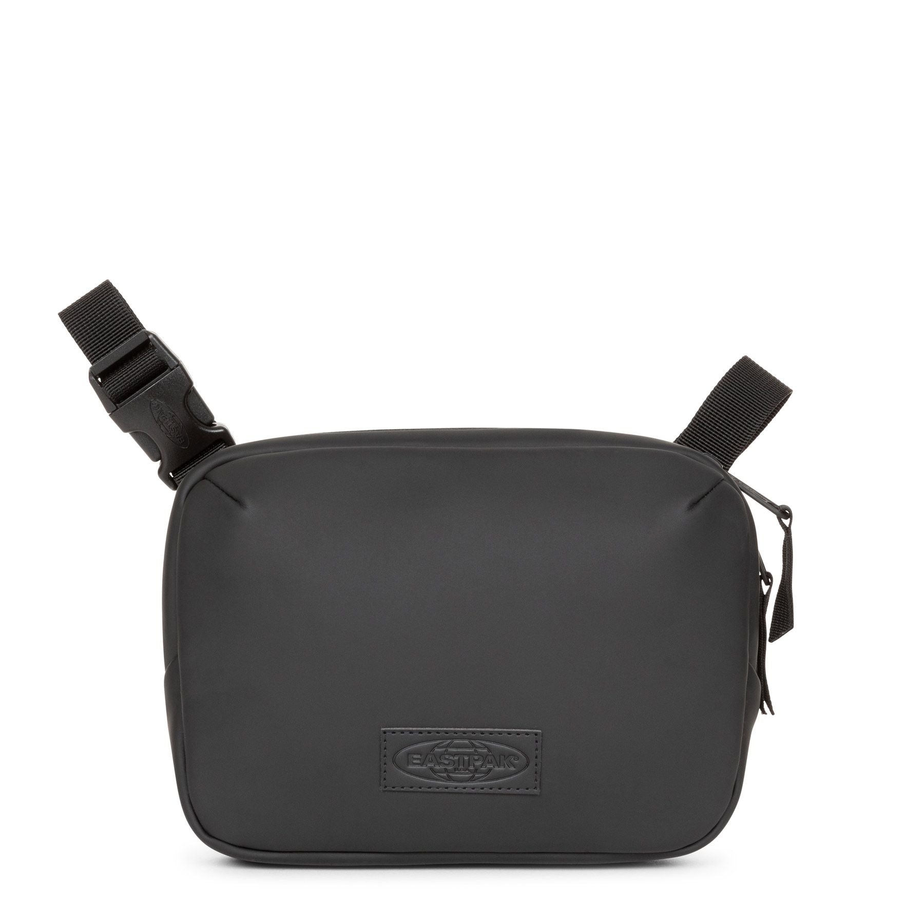 Eastpak Arjan CNNCT F Backpack - Matte Black Water-Resistant Laptop Bag for School, College & Travel | Durable Unisex Backpack with USB Charging Port