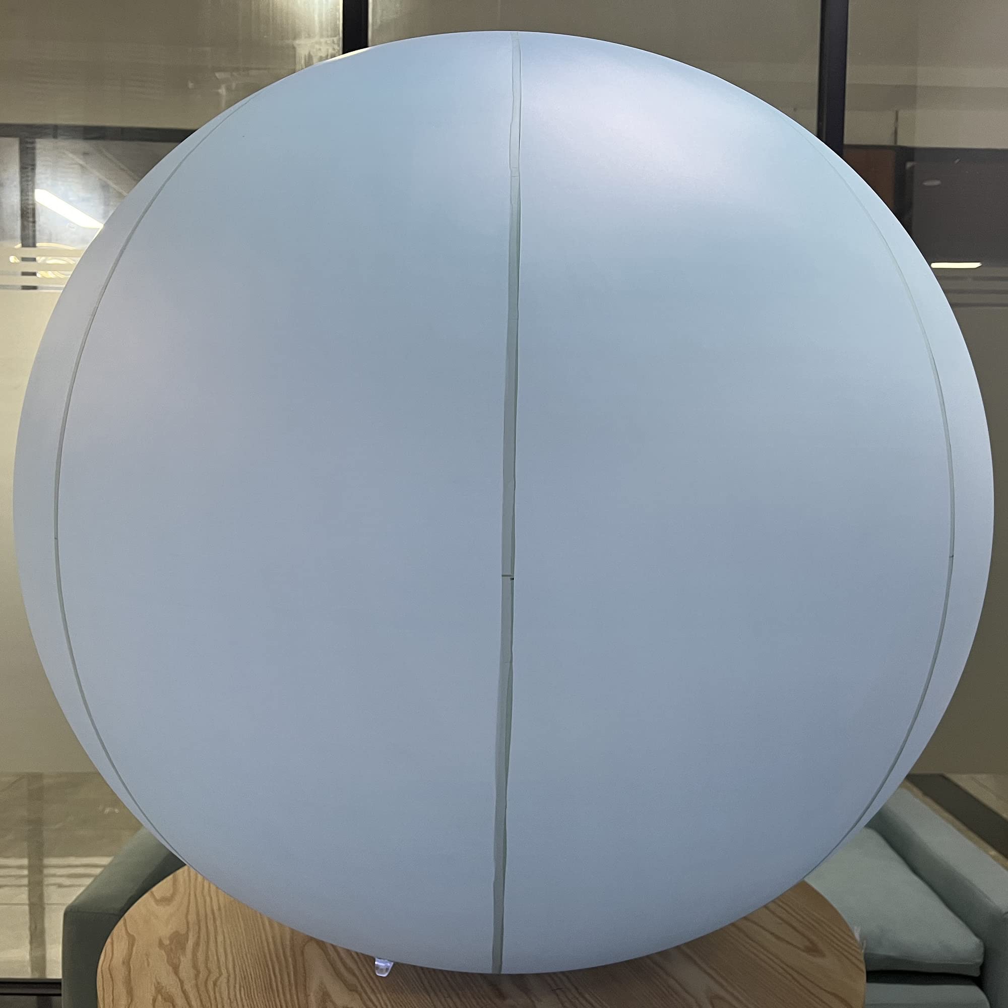Sayok 40-Inch Large Inflatable Uranus Planet Balloon - 0.25mm PVC Solar System Model for Science Education, Planetarium Decor & Space Themed Parties - Perfect for Classroom Learning, Astronomy Events & Kids' Birthday Decorations