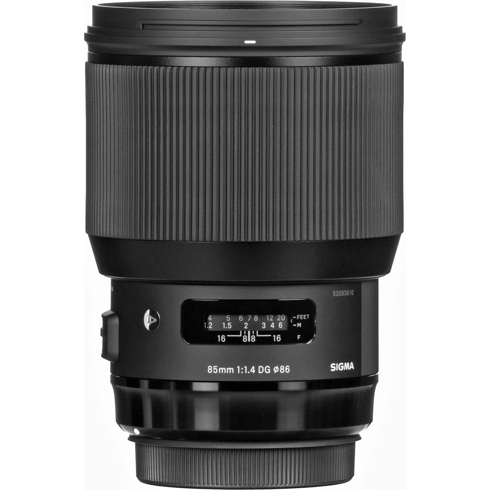 Sigma 85mm F1.4 DG HSM Art Lens for Canon Nikon Sony - Professional Portrait Photography, Wedding & Low Light Shooting