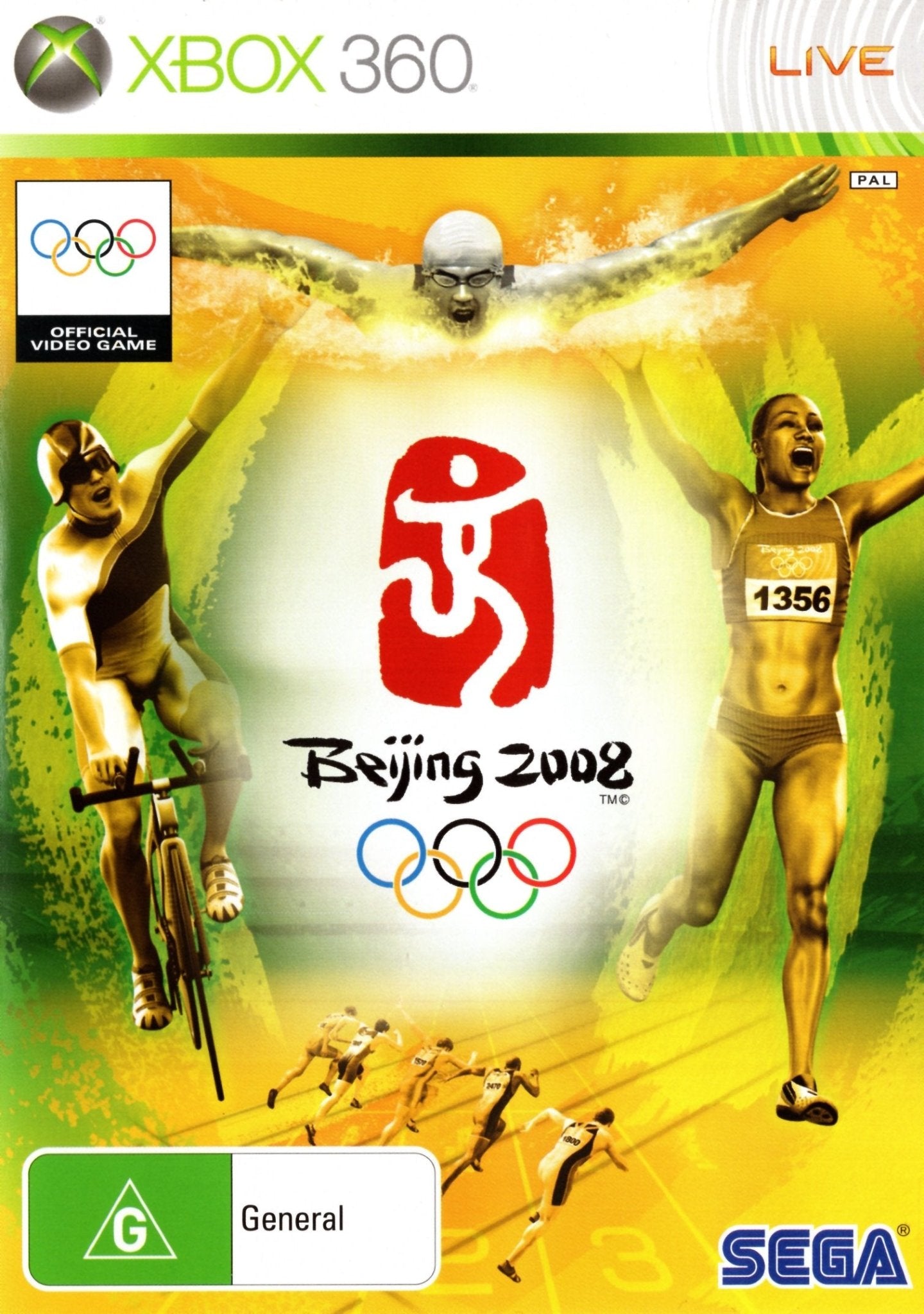 Beijing 2008 Xbox 360 Game PAL Version - Official Olympic Video Game for Sports Fans & Collectors - Perfect for Gaming Nights & Retro Collections