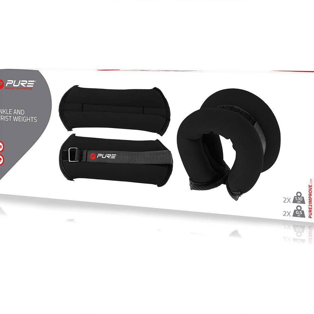 Pure2Improve Adjustable Dumbbell Set - Home Gym Weights for Strength Training & Fitness - Perfect for Home Workouts, CrossFit, and Weight Lifting