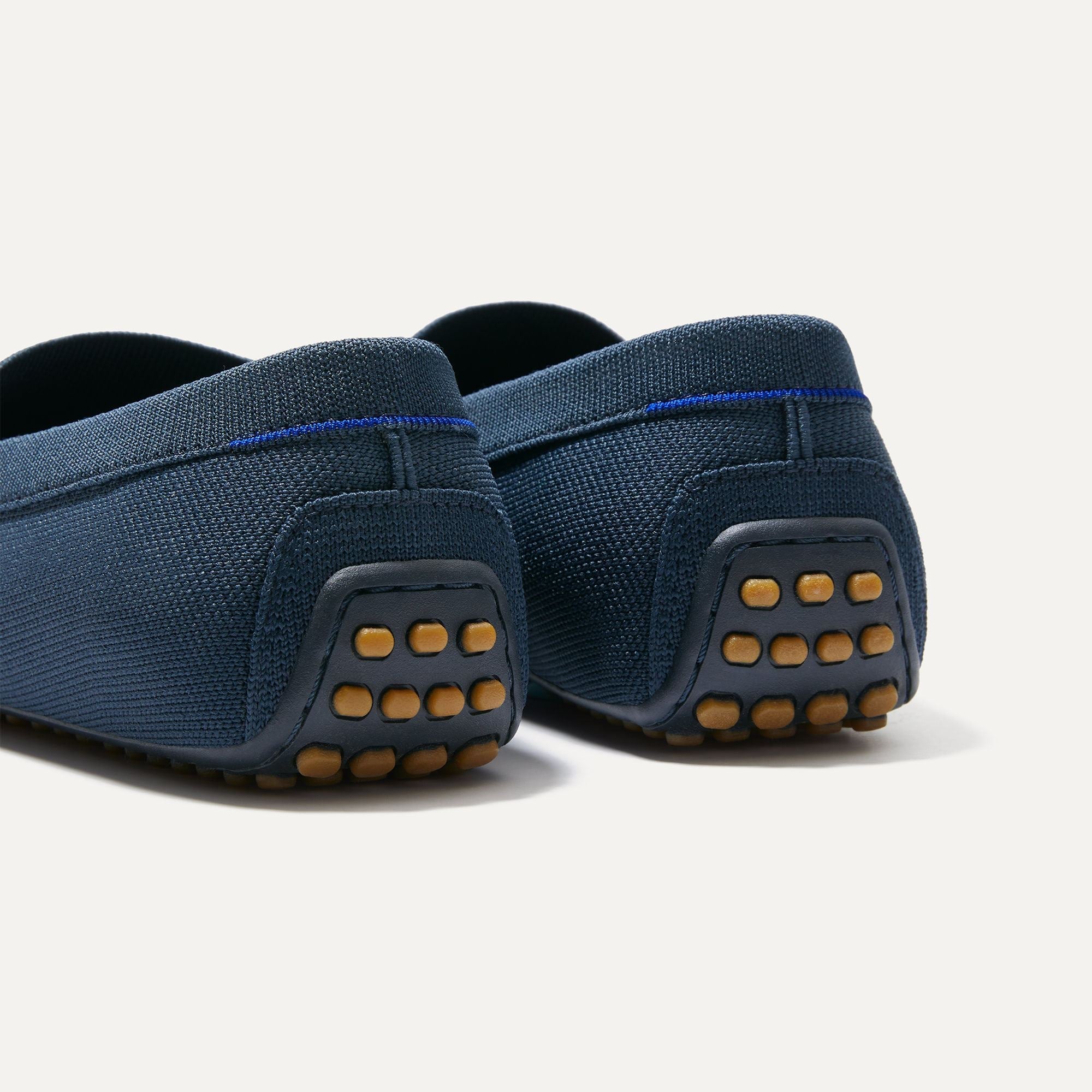 Premium Men's Driving Loafers in Navy Blue - Comfortable Slip-On Shoes for Casual Wear, Travel & Driving