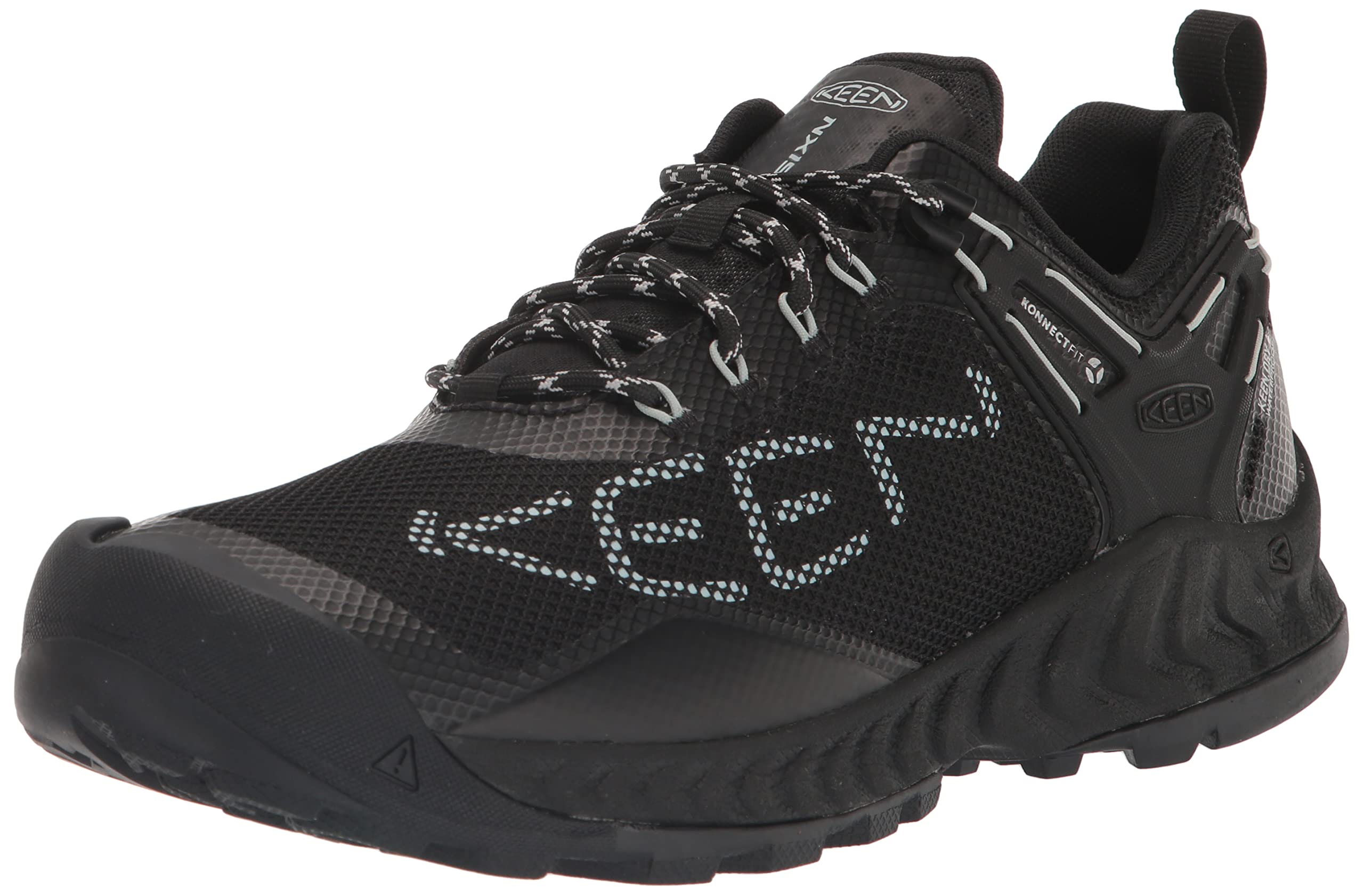 KEEN Women's NXIS Evo Low Height Waterproof Hiking Shoes - Lightweight & Fast Packing for Outdoor Adventures, Trail Running & Camping (Size 5.5)