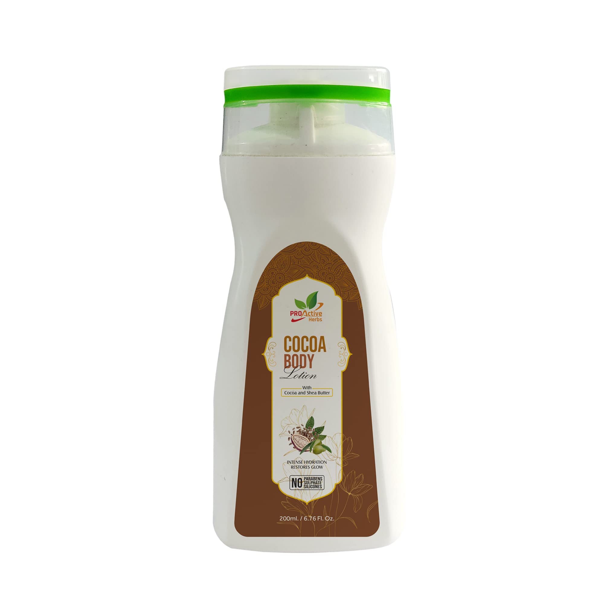 Organic Cocoa Butter Body Lotion for Dry Skin - Deep Moisturizing & Nourishing Cream - Perfect for Winter Care, Stretch Marks & After Shave Use