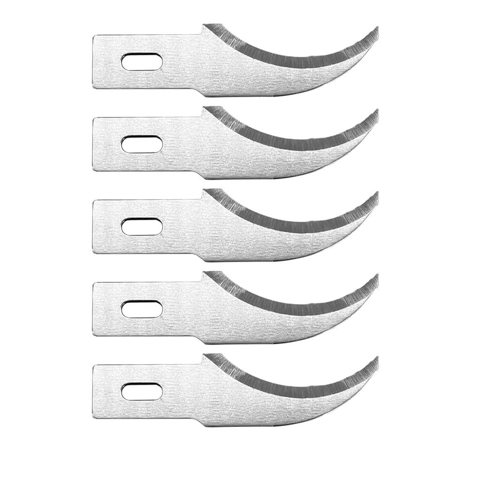 Precision Concave Carving Hobby Blades - SMB #28 (5/25/100/300/1000 Pieces) - Ideal for Woodworking, Model Making & DIY Crafts - 1000pc Bulk Pack for Professionals & Hobbyists