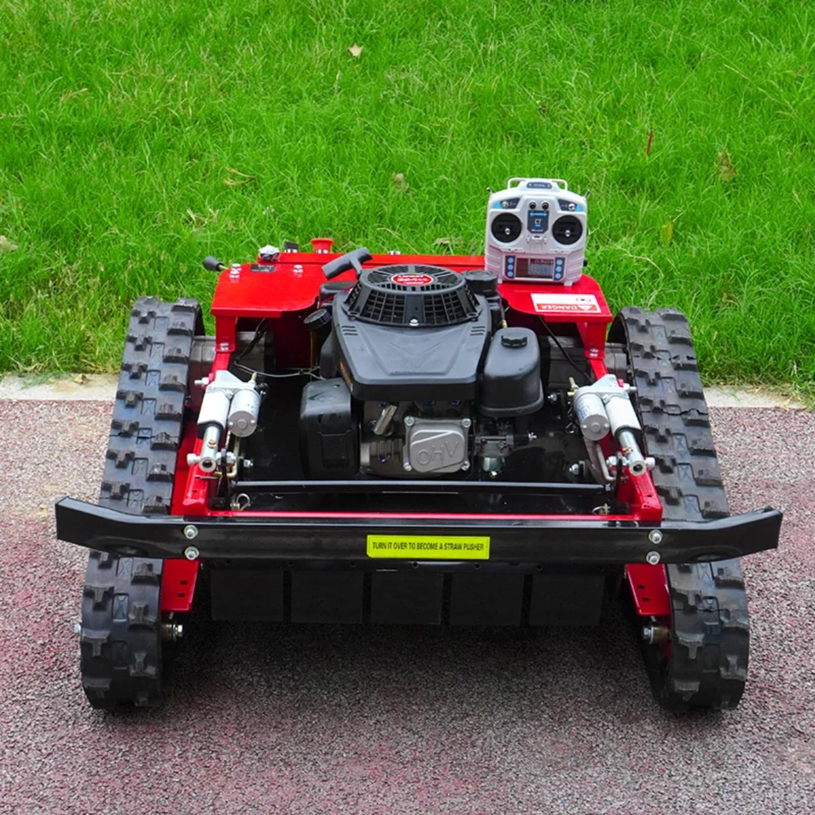45° Climbing Remote Control Lawn Mower Robot - Adjustable & Multifunctional RC Mower for Garden, Yard, Highway Slopes - Perfect for Steep Terrain & Large Area Lawn Care