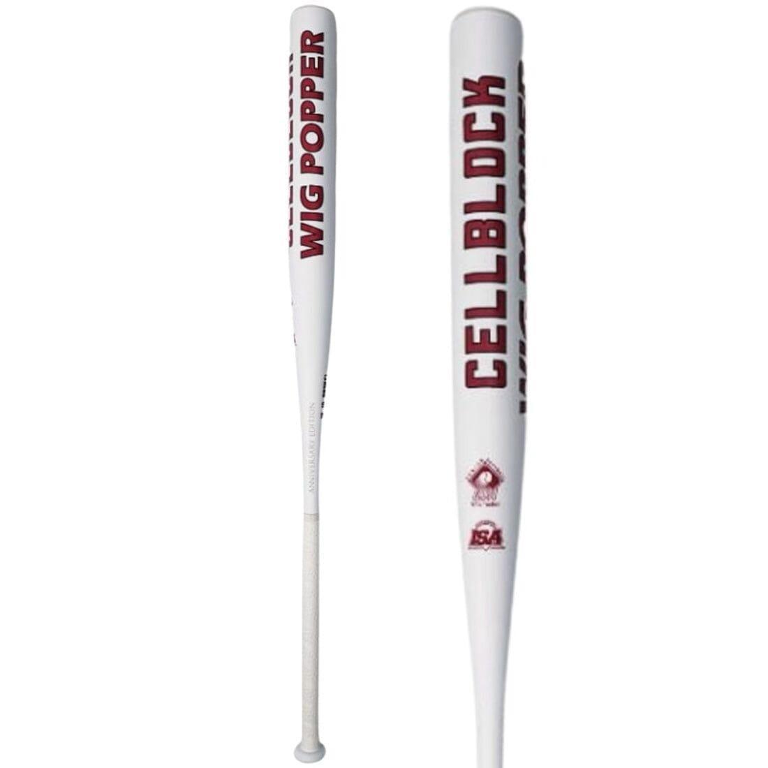 Short Porch Cellblock WIG POPPER 12 1PC Loaded Slowpitch Softball Bat | Anniversary Edition | USA Made | Perfect for Competitive Games & Practice Sessions