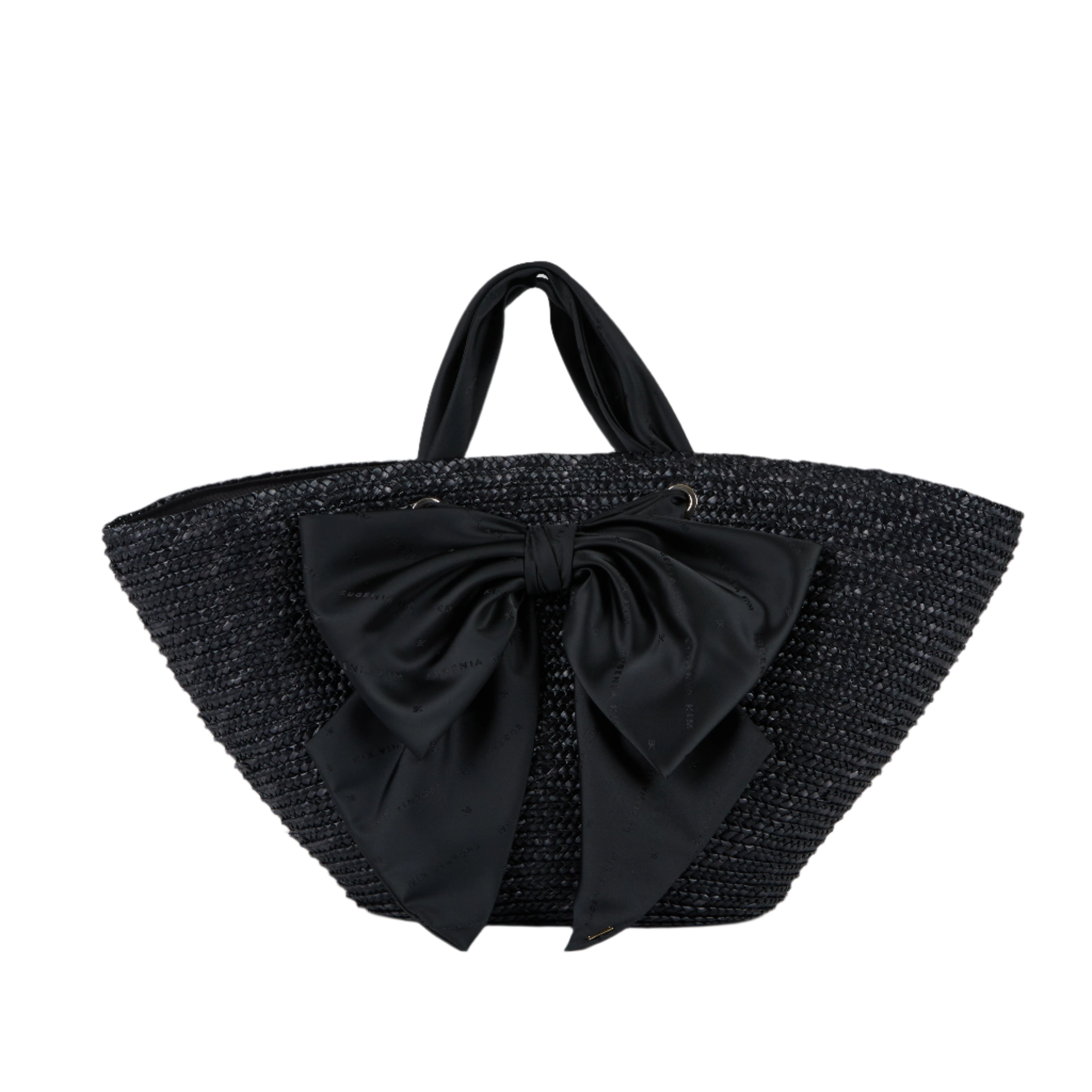 Carlotta Straw Bag - Handwoven Natural Wicker Tote for Women - Perfect for Beach, Picnic, Shopping & Summer Outfits