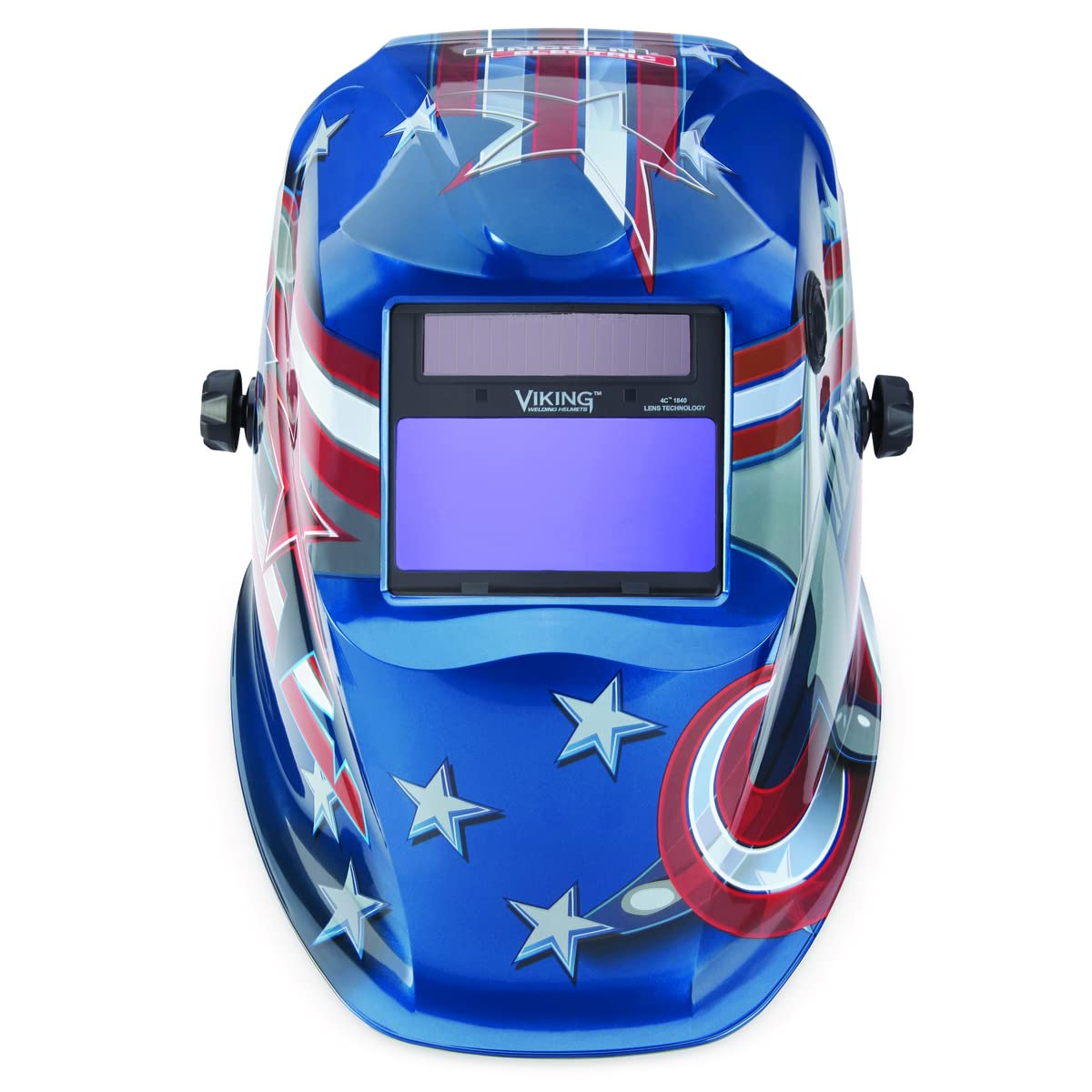 Viking 1840 Series Auto-Darkening Welding Helmet with Solar Power - Premium Safety Gear for MIG, TIG & Arc Welding | Perfect for DIY Projects, Metal Fabrication & Professional Workshops