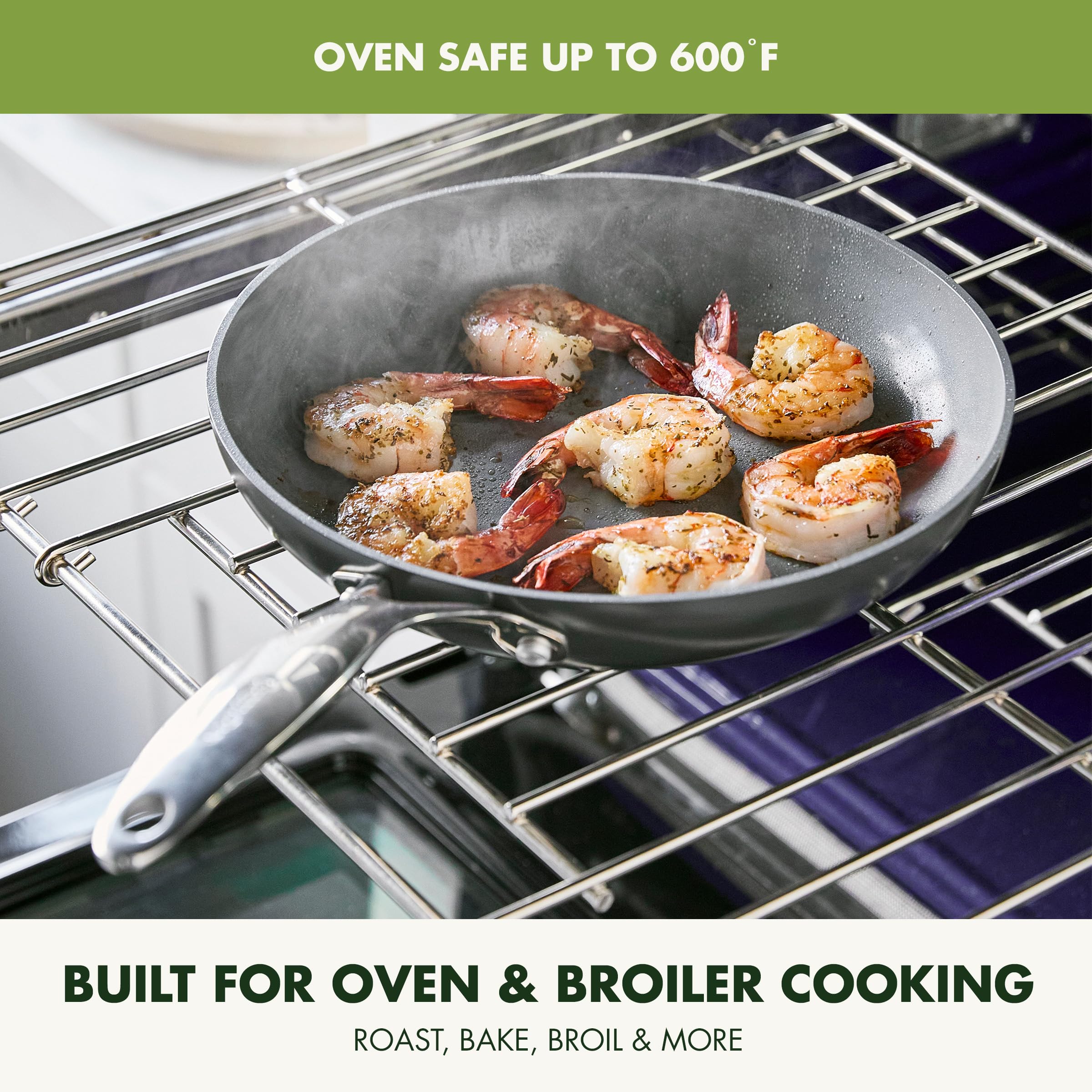 GreenPan Valencia Pro Hard Anodized Healthy Ceramic Nonstick 10
