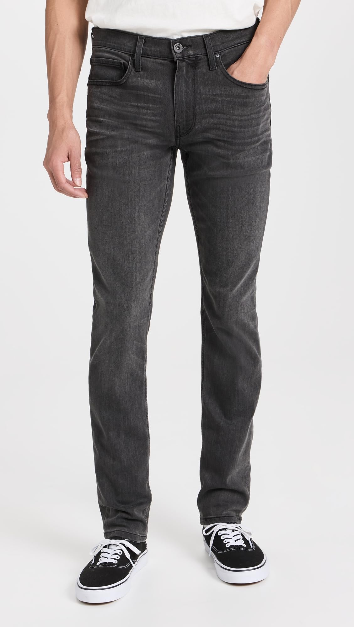 PAIGE Men's Lennox Transcend Slim Fit Stretch Denim Jeans - Comfortable & Stylish for Casual Wear, Office & Night Out