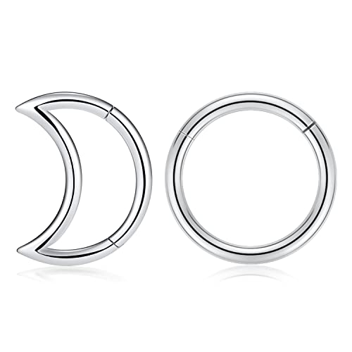 Style3:Silver with Moon Shape