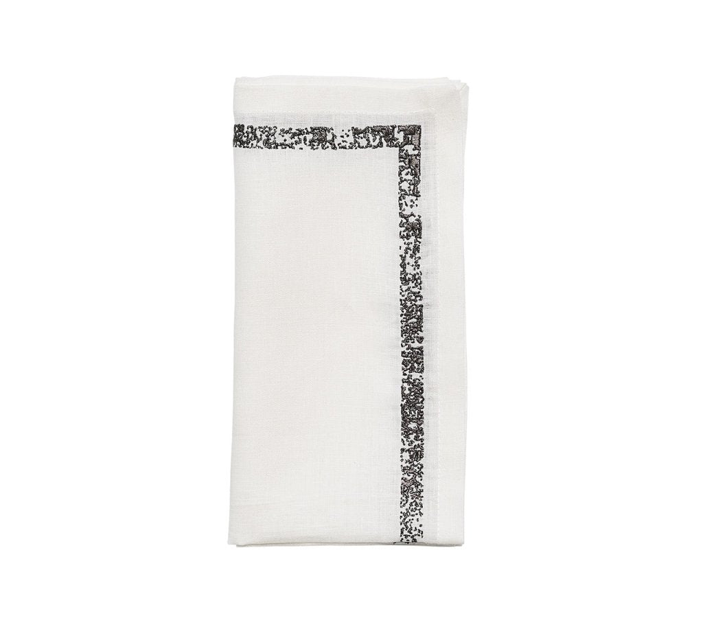 Premium Impression Napkins Set of 4 - Elegant Cotton Dinner Napkins for Formal Dining, Parties & Special Occasions