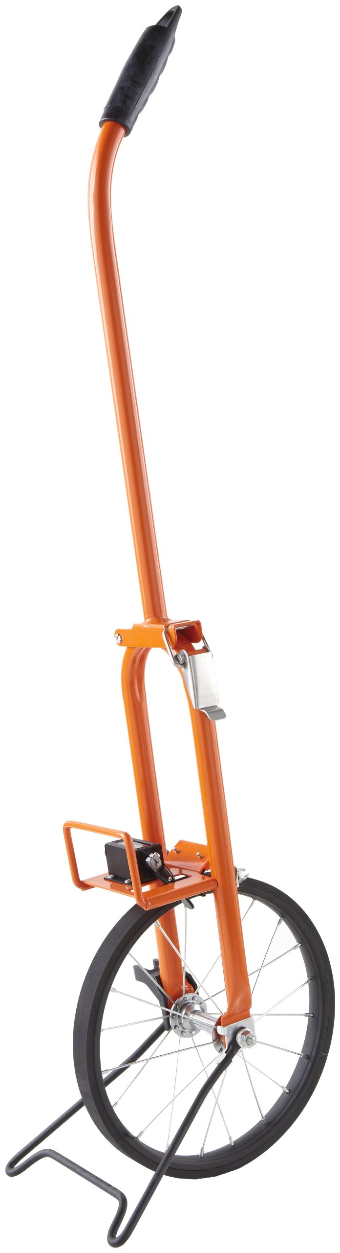 Keson MP301M Professional Measuring Wheel - Metal Frame with Spoked Wheel (Meter Graduations), 0.318m Diameter - Perfect for Construction, Land Surveying & Outdoor Distance Measurement