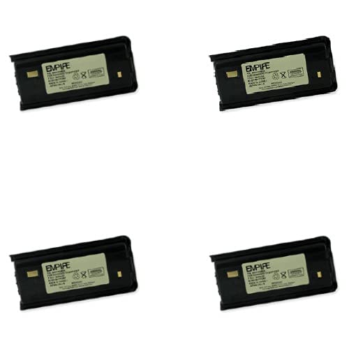 Synergy Digital 2-Way Radio Batteries - 4 Pack Ni-MH 7.5V 1500mAh Replacement for Kenwood TK2300VP & KNB29 Battery - Perfect for Business, Security, and Outdoor Communication